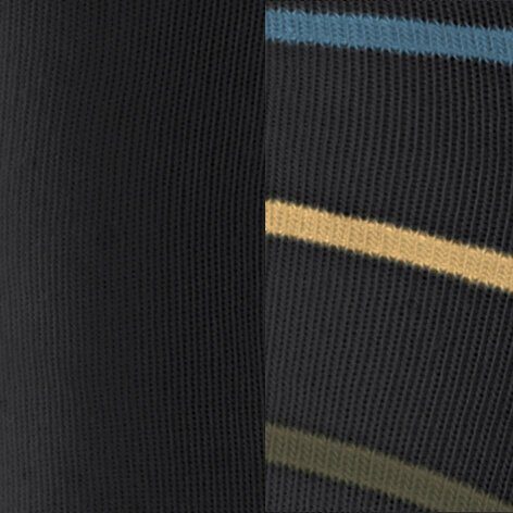 ESPRIT Herrensocken 2er-Pack – Vertikale Streifen, Atmungsaktive Bio-Baumwolle, Größe 39-46