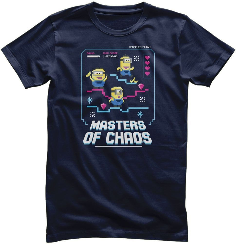 Minions T-Shirt Minions - Masters Of Chaos T-Shirt