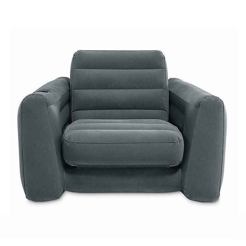 Intex Sofa »Ausziehbarer Sessel 117x224x66 cm Dunkelgrau«