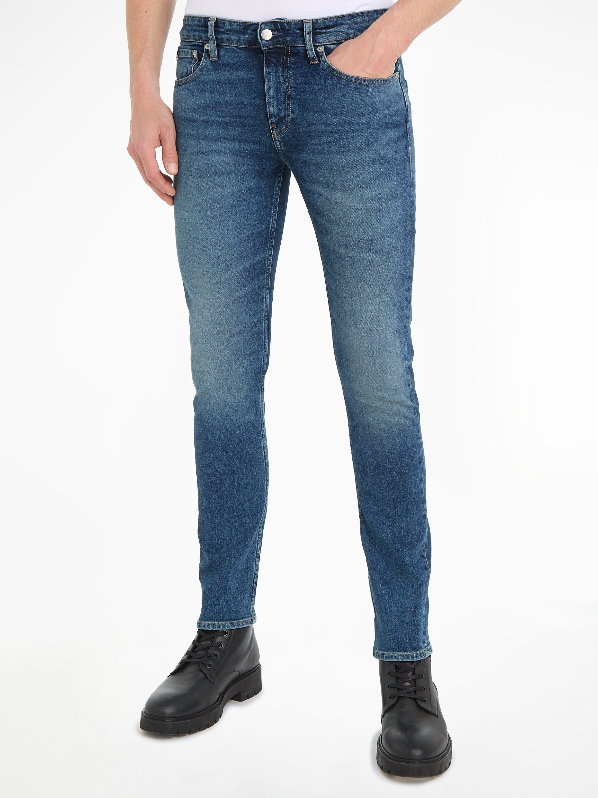 Calvin Klein Jeans Slim-fit-Jeans SLIM Denim Medium