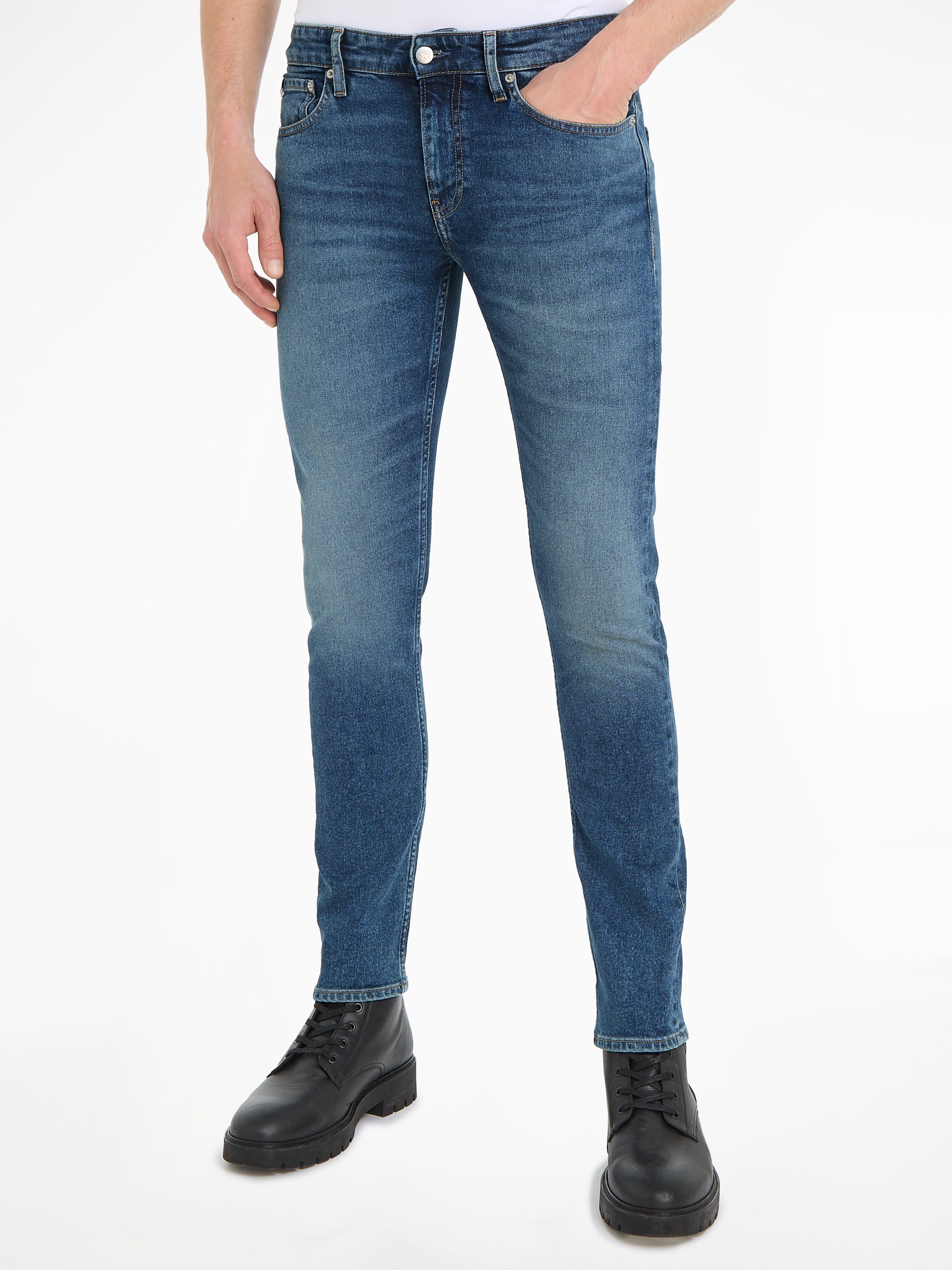 Calvin Slim-fit-Jeans Jeans Klein SLIM Denim Medium