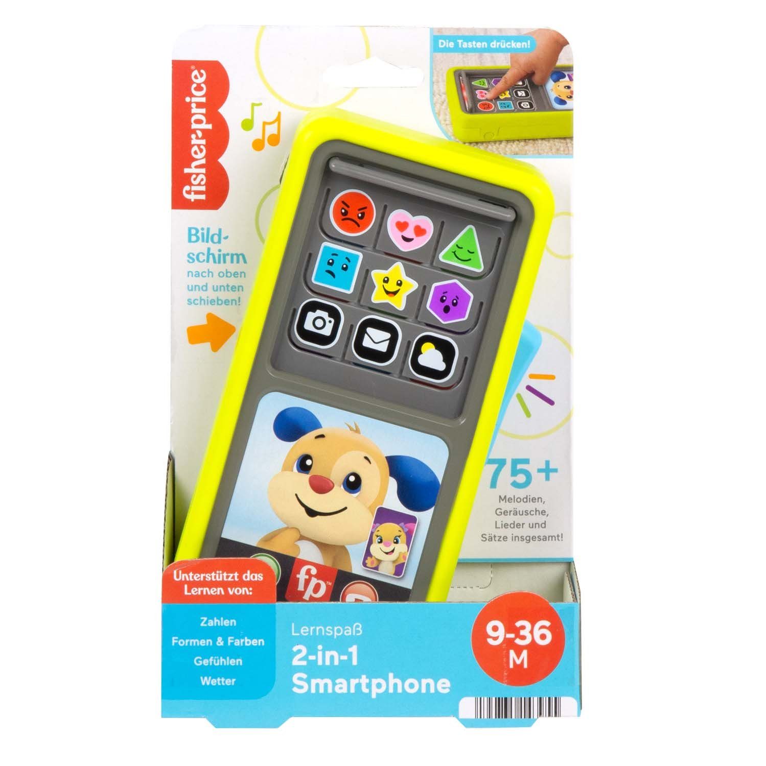 Lernspielzeug Mattel HNL47 - Fisher-Price Lernspaß 2-in-1 Smartphone