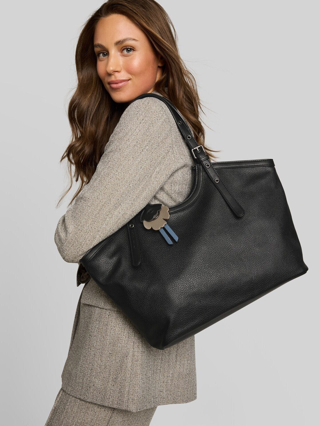 TOM TAILOR Shopper Bags, TTARTEMISA L Shopper mit Anhänger