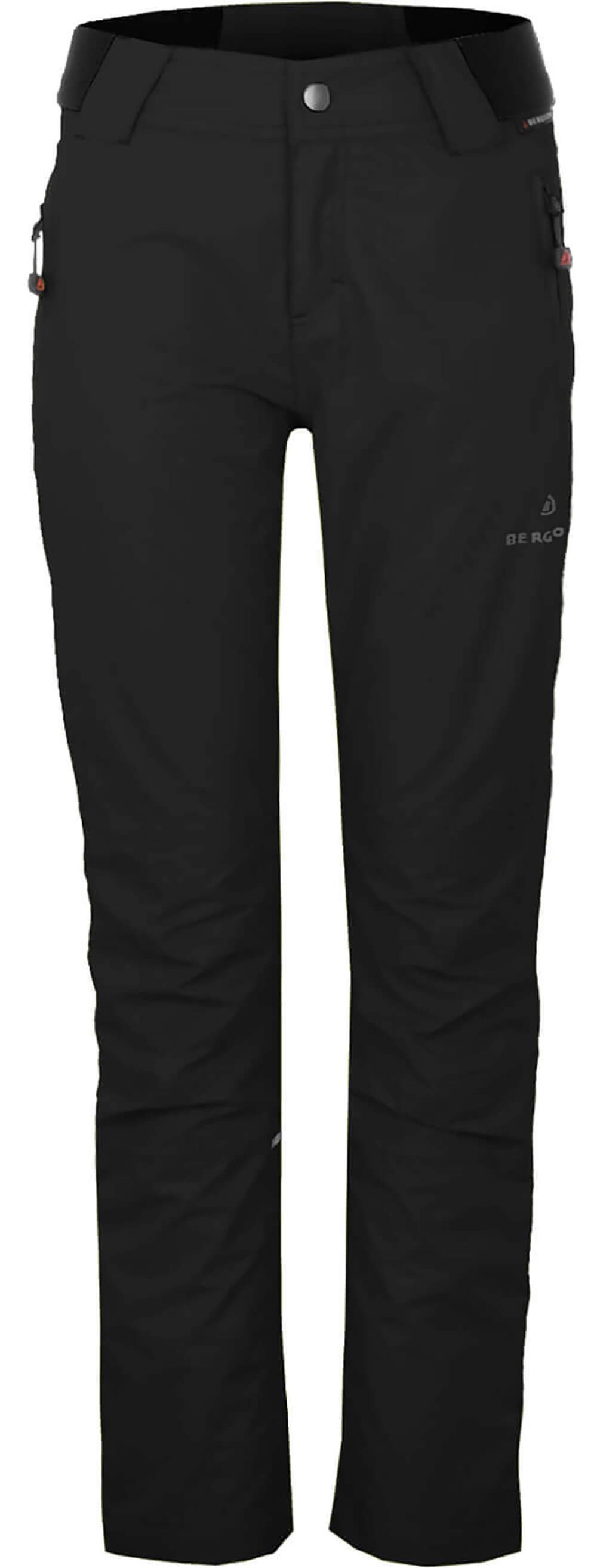 Bergson Regenhose MICK COMFORT Kinder Regenhose, Netzfutter, 12000 mm Wassersäule, Normalgrößen, sch