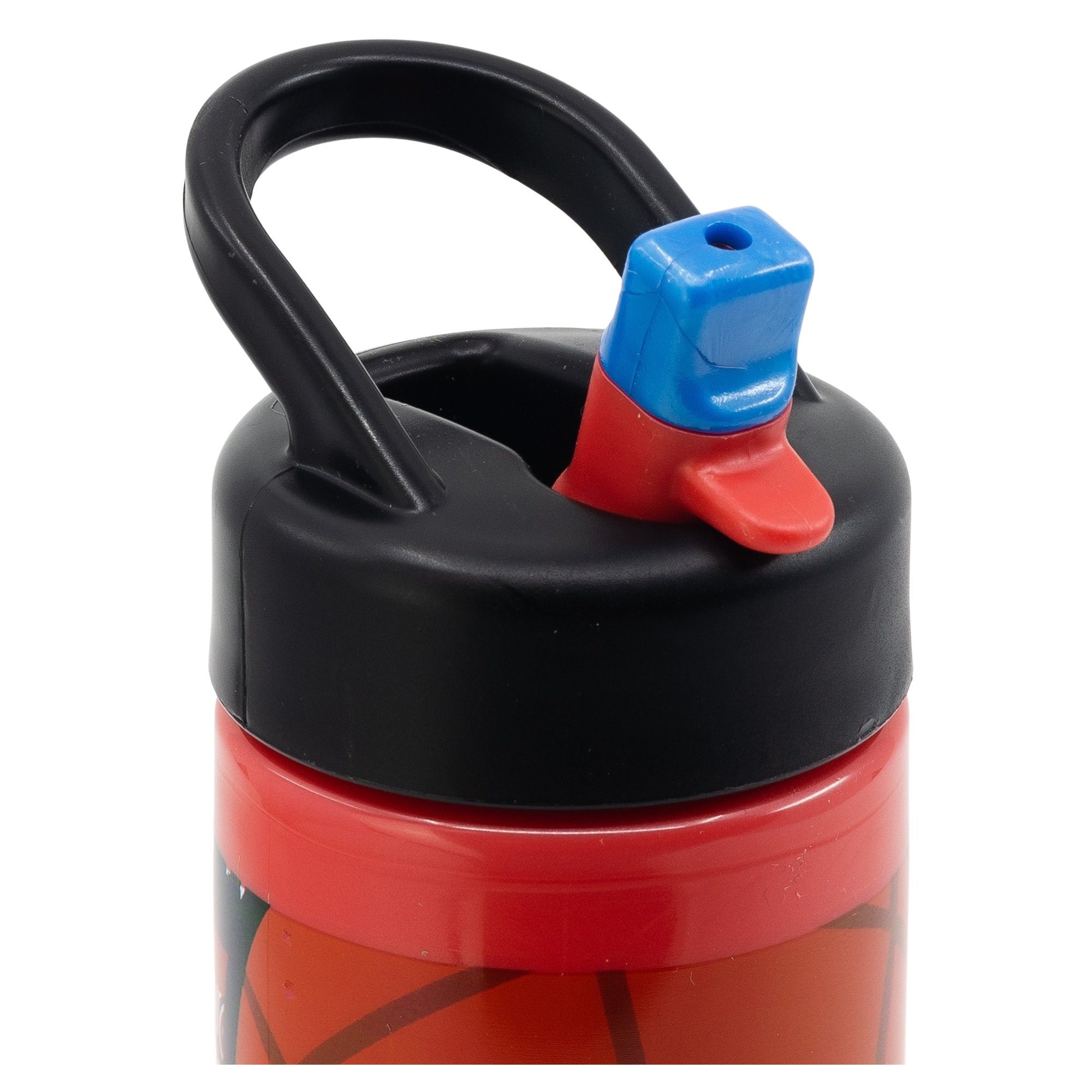 & Spiderman Trinkkappe ml Trinkflasche, mit Griff Kinderflasche frei 410 BPA