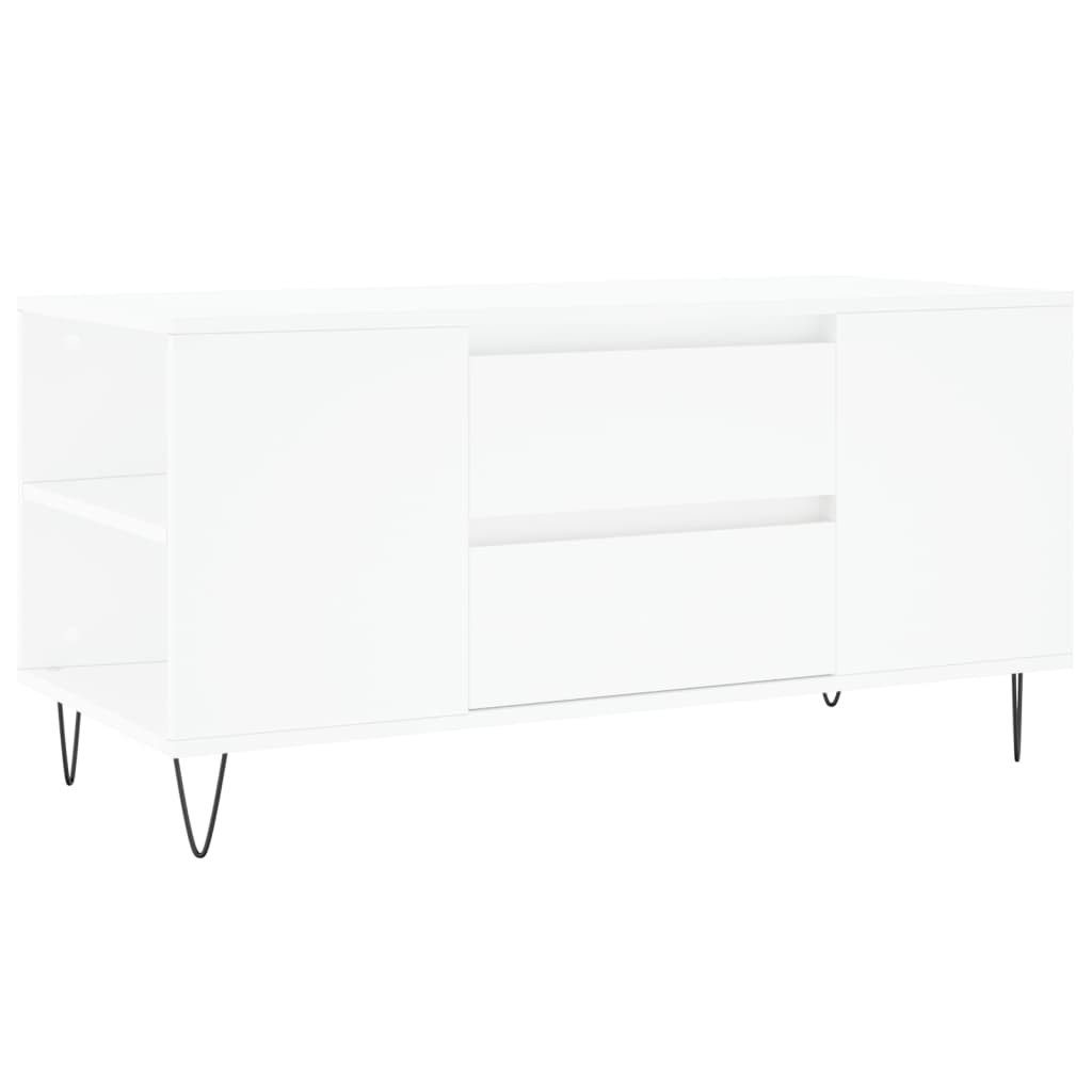 vidaXL Couchtisch Couchtisch Weiß 102x44,5x50 cm günstig online kaufen