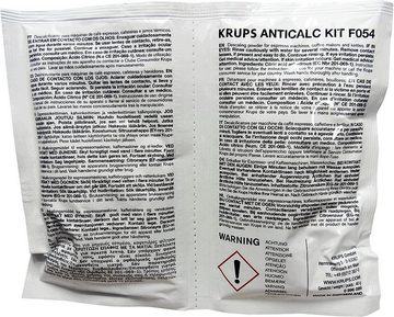 Krups XS5300 Pflegeset (14-St. 10 Reinigungstabs, 2 Entkalker, 1 Filterkartusche, 1 Teststreifen)
