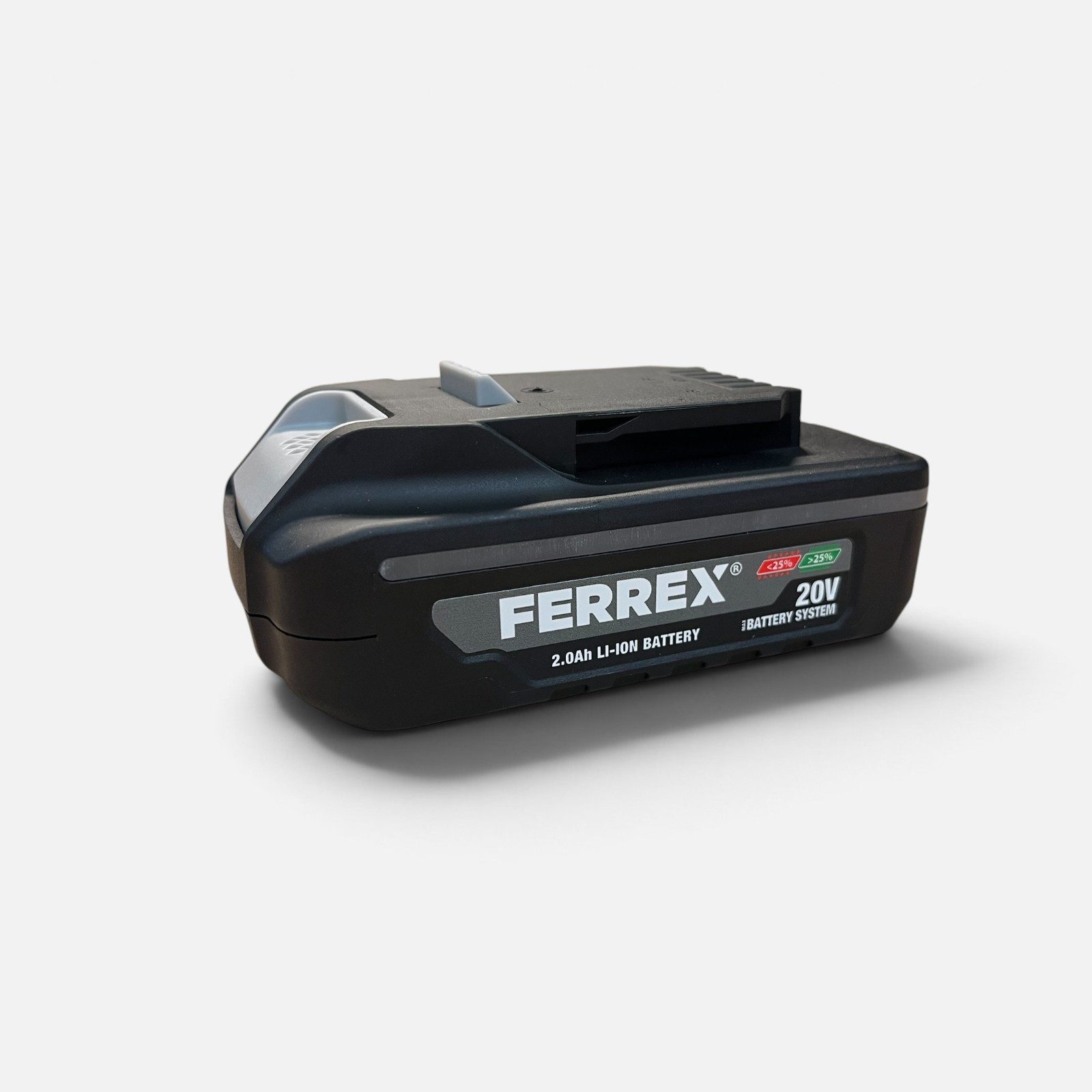 Ferrex Activ Energy 20V Li-Ion Akku 2,0 Ah Akku-Set Activ Energy 20V Li-Ion Akku 2,0 Ah 2000 mAh (20 V V), Kompatibel mit FERREX 20V Akkusystem