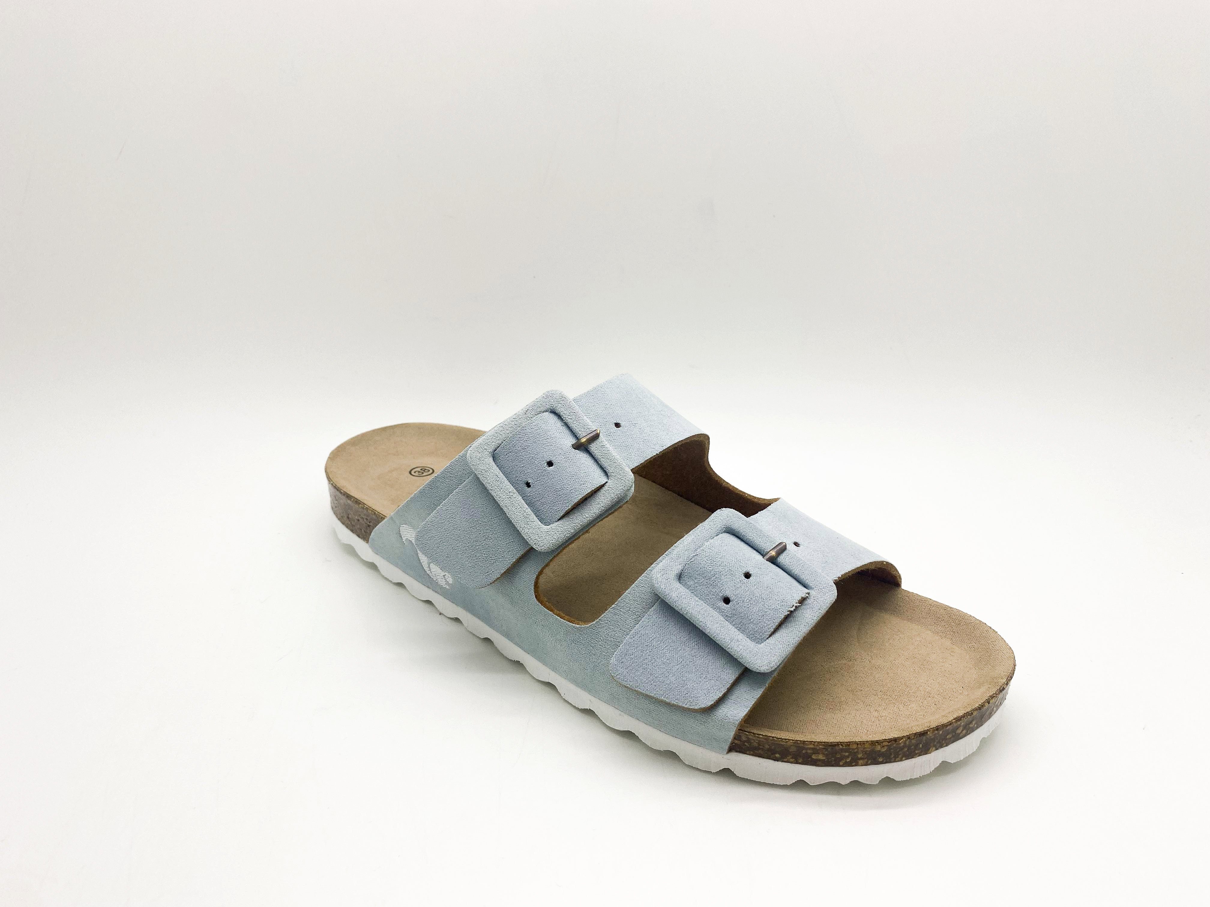 thies 1856 ® Eco Bio Vegan blue Covered Sandal Sandale Light