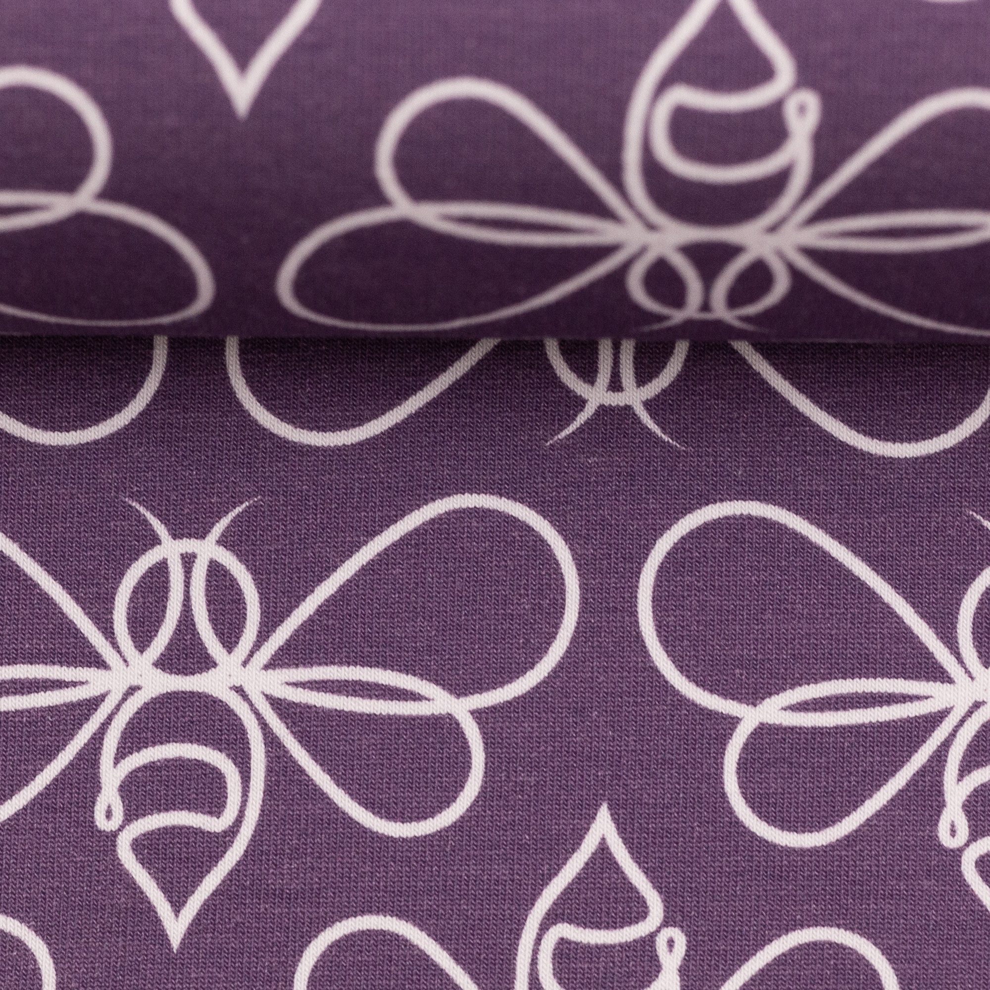 Stoff French Terry, Sweatstoff Bienen, Swafing by lycklig design