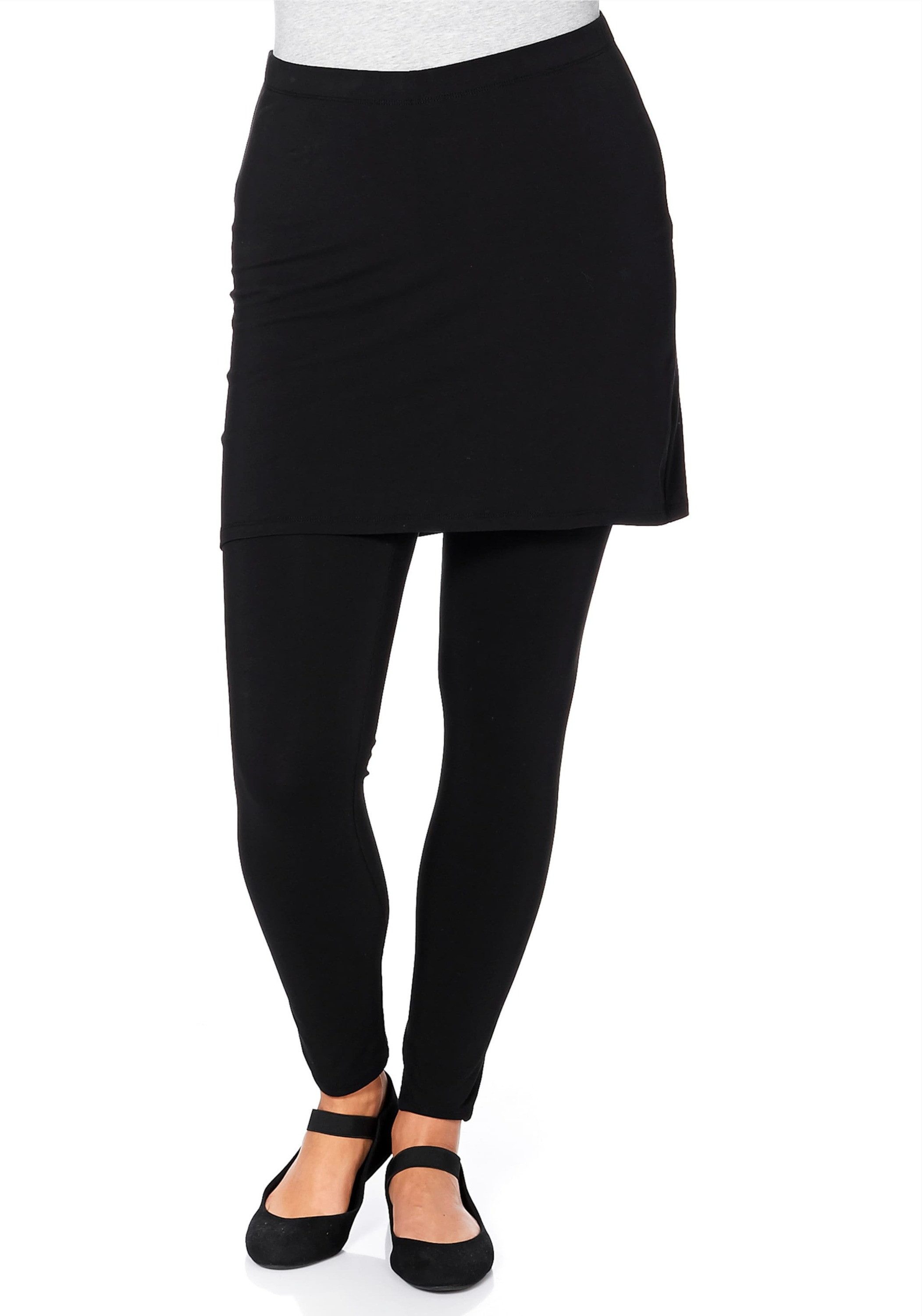 sheego by Joe Browns Jerseyhose Leggings Raffinierte Leggings mit Rock