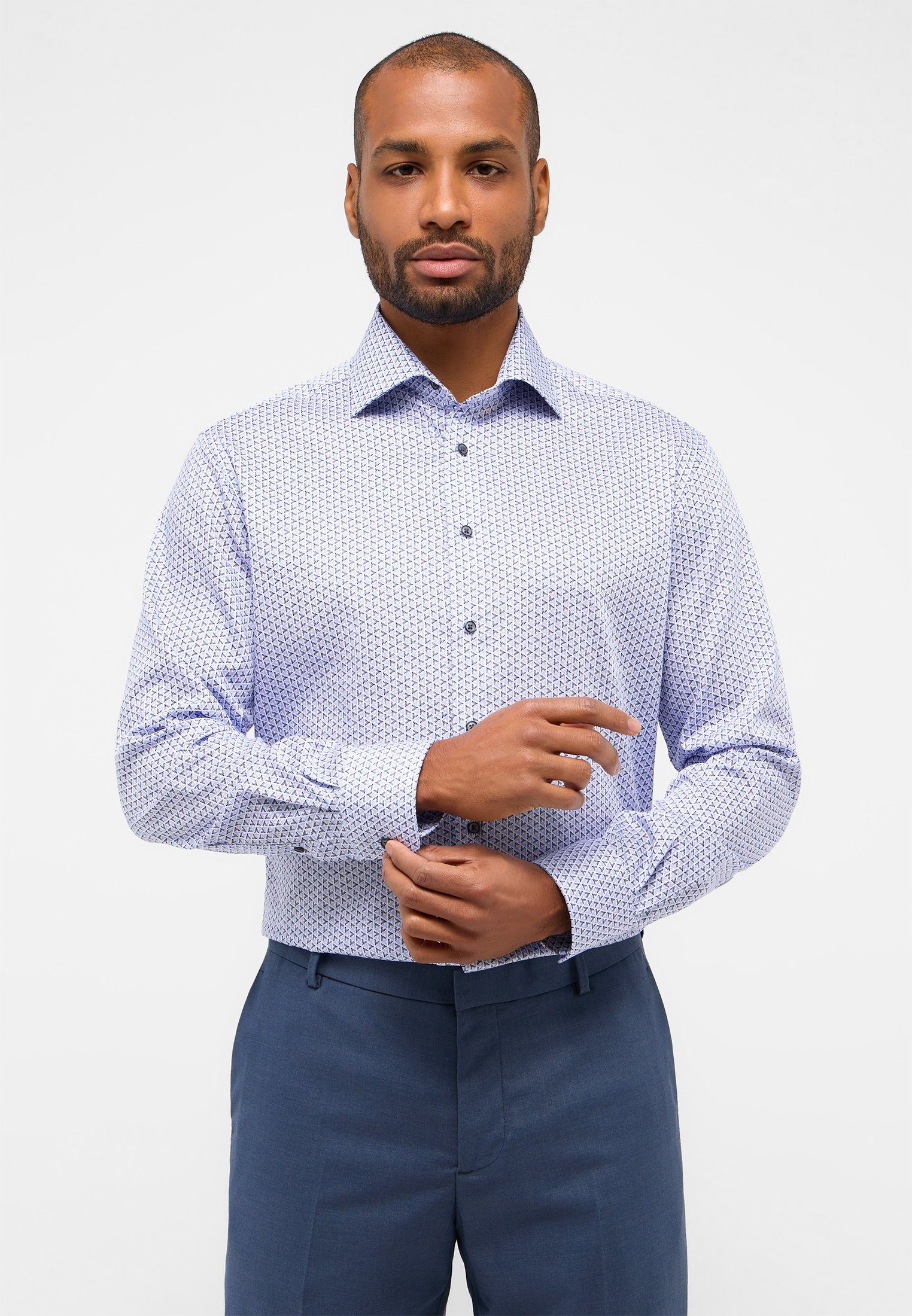 Eterna Langarmhemd MODERN FIT NON IRON günstig online kaufen