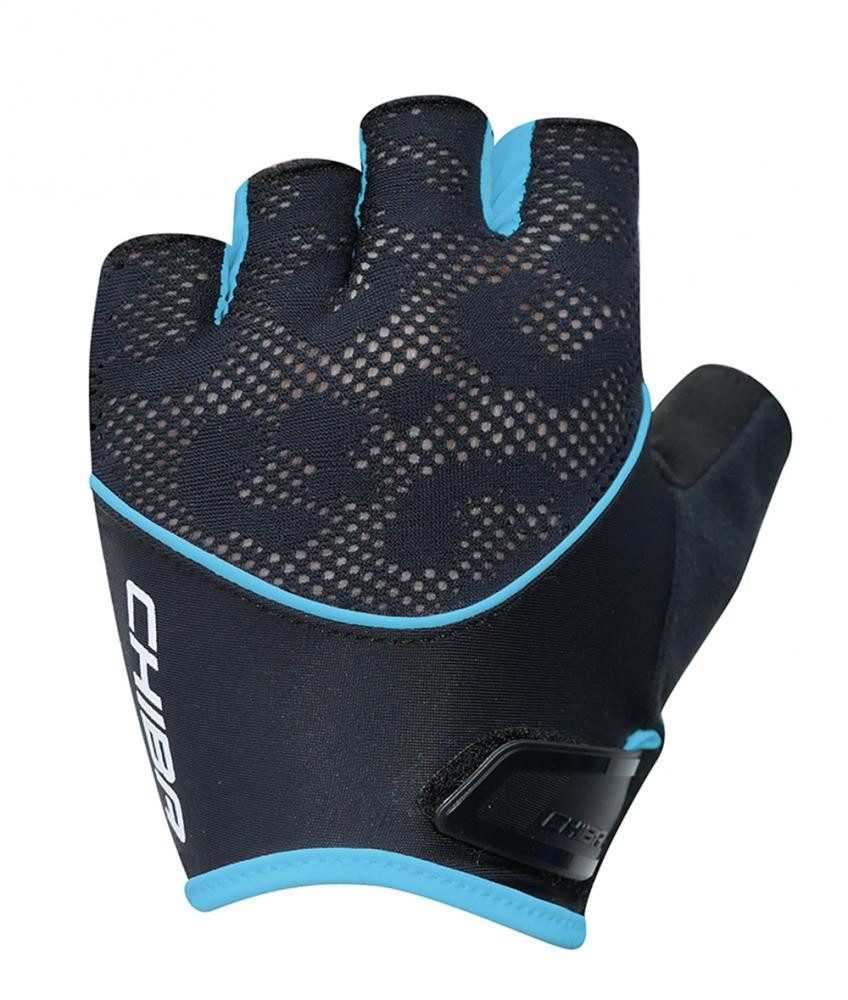 Chiba Fahrradhandschuhe CHIBA Lady Gel - Damen Radhandschuhe, schwarz/türkis, Größe M