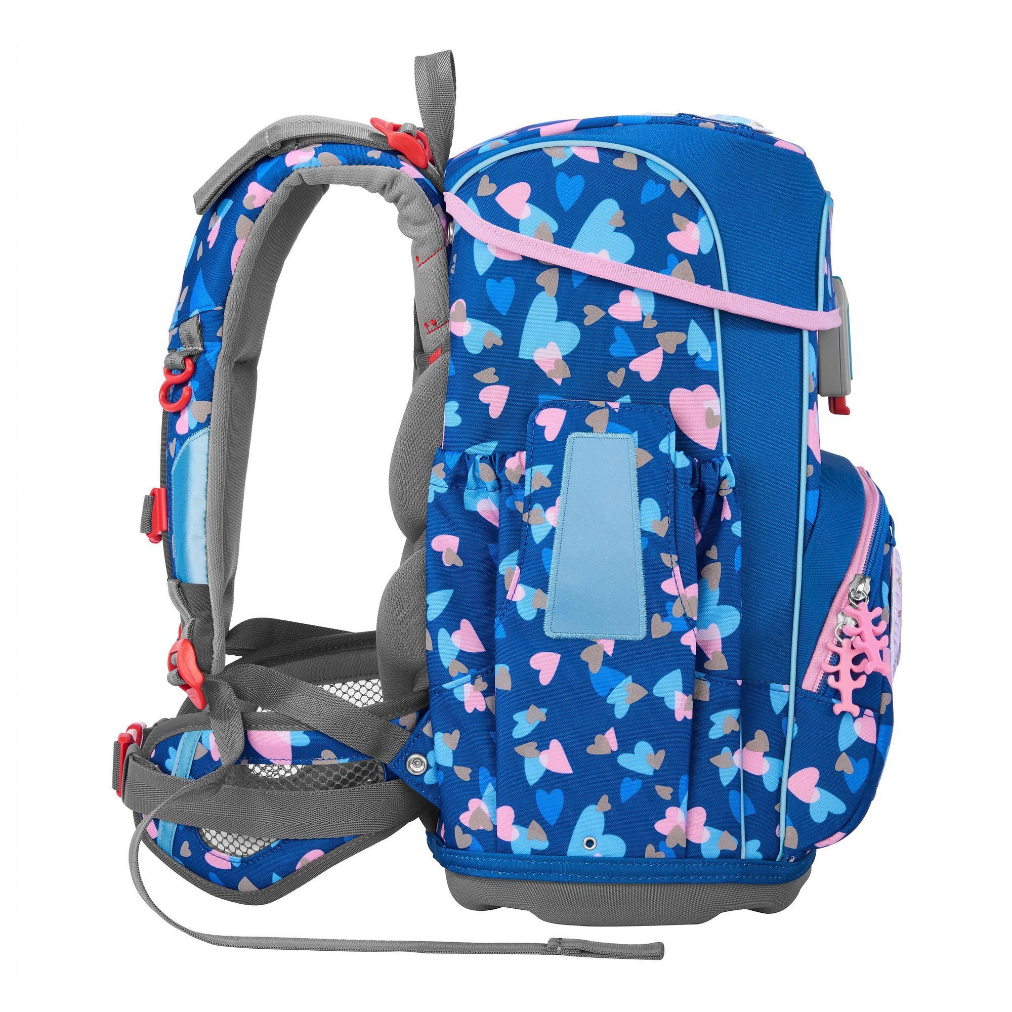 Step by Step Schulranzen Cloud Reflect (5-tlg), Polyester