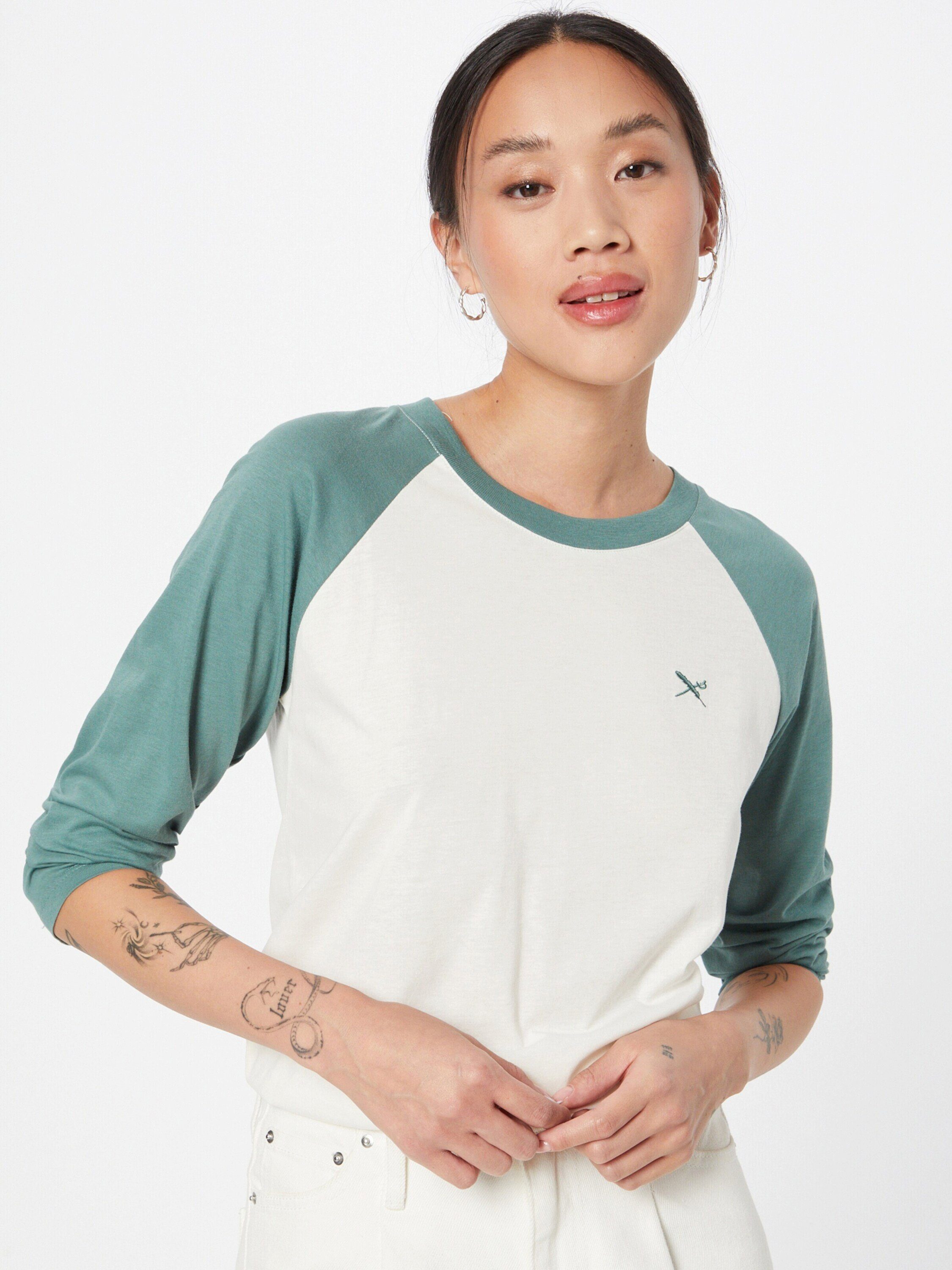 iriedaily Rundhalsshirt Flaggy (1-tlg) Stickerei günstig online kaufen