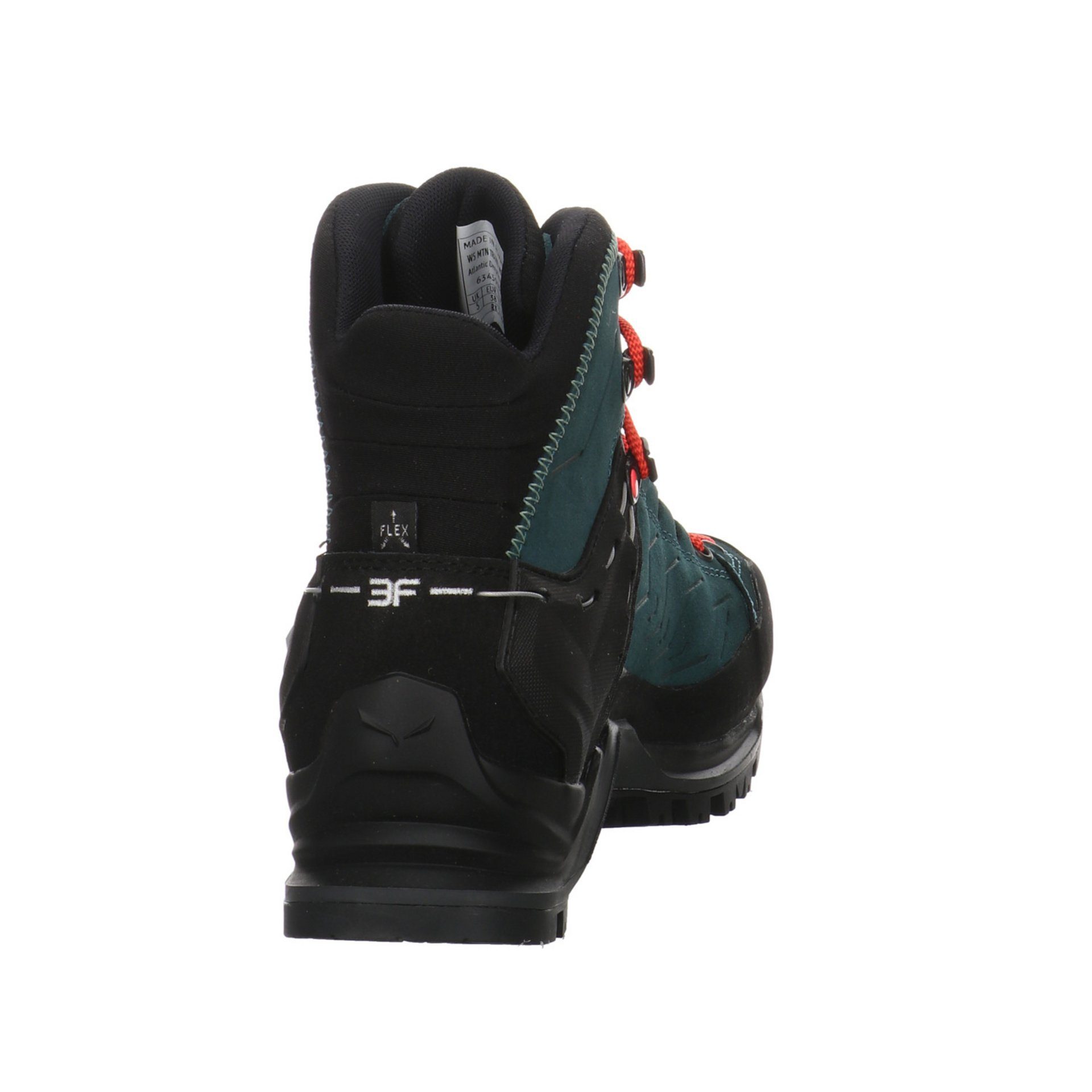 Mountain Damen Leder-/Textilkombination blau Salewa Mid Outdoorschuh Schuhe Trainer Outdoor GTX