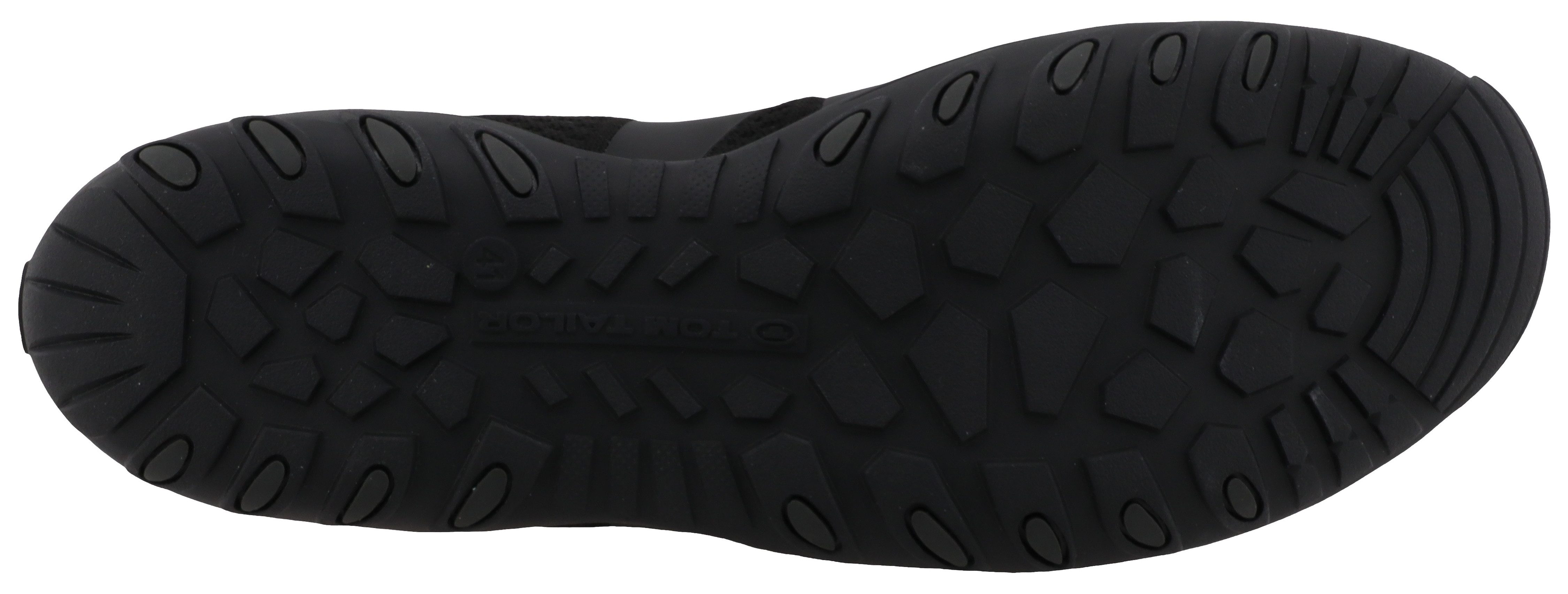 TOM TAILOR Sneaker, Freizeitschuh, Halbschuh, Schnürschuh mit Logoschriftzug