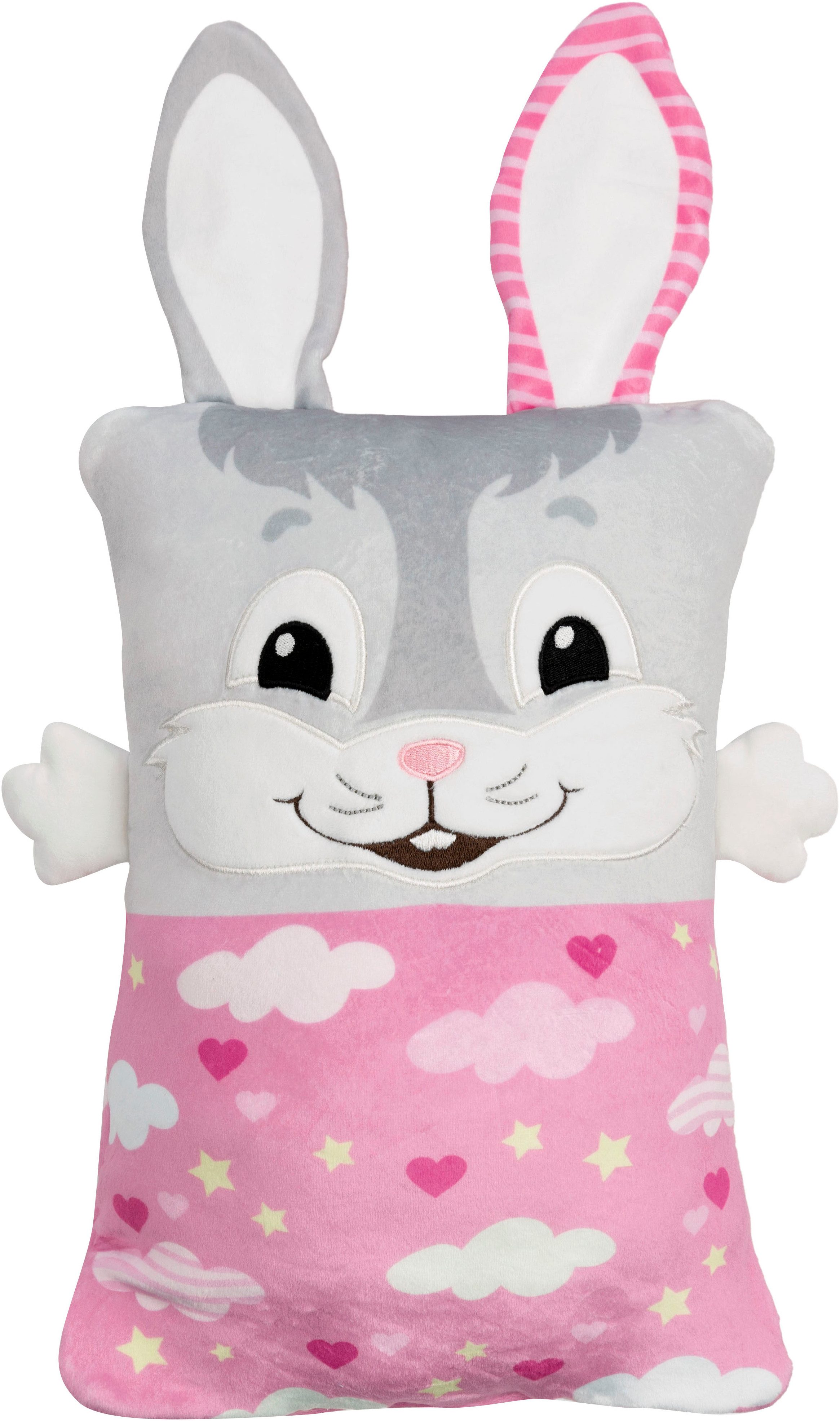 Nici Kuscheltier Cosidoos, Hase mit Wendefunktion 30x20 cm