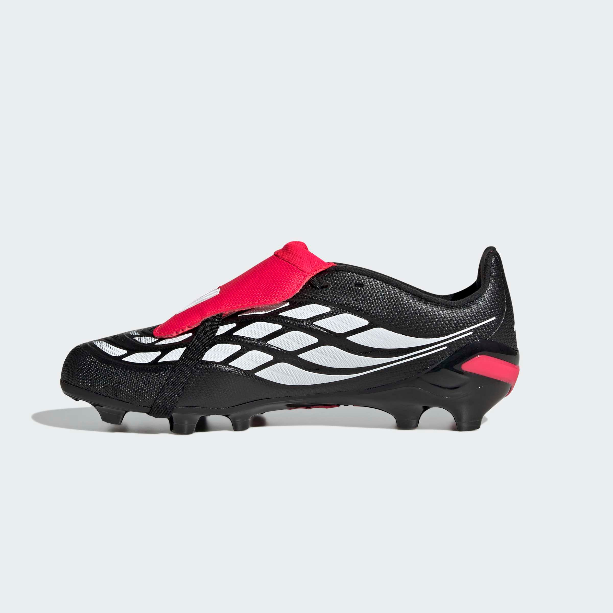 adidas Performance PREDATOR LEAGUE KIDS, FESTE BÖDEN, UMSCHLAGBARE ZUNGE Fußballschuh Außensohle für Rasen und feste Böden, für Jugendliche & Kinder