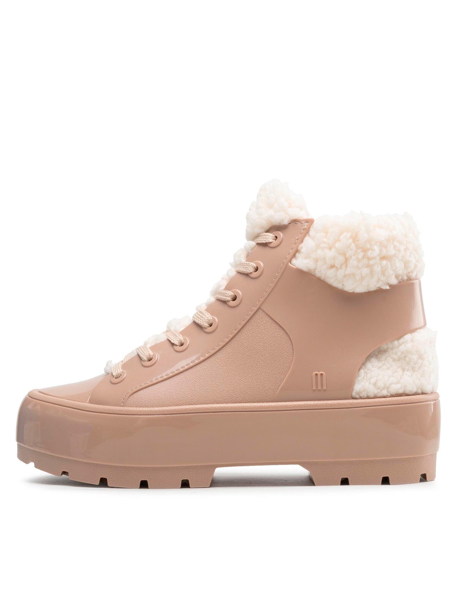 MELISSA Stiefeletten Fluffy Sneaker Ad 33318 Brown/Beige AE668 Stiefelette