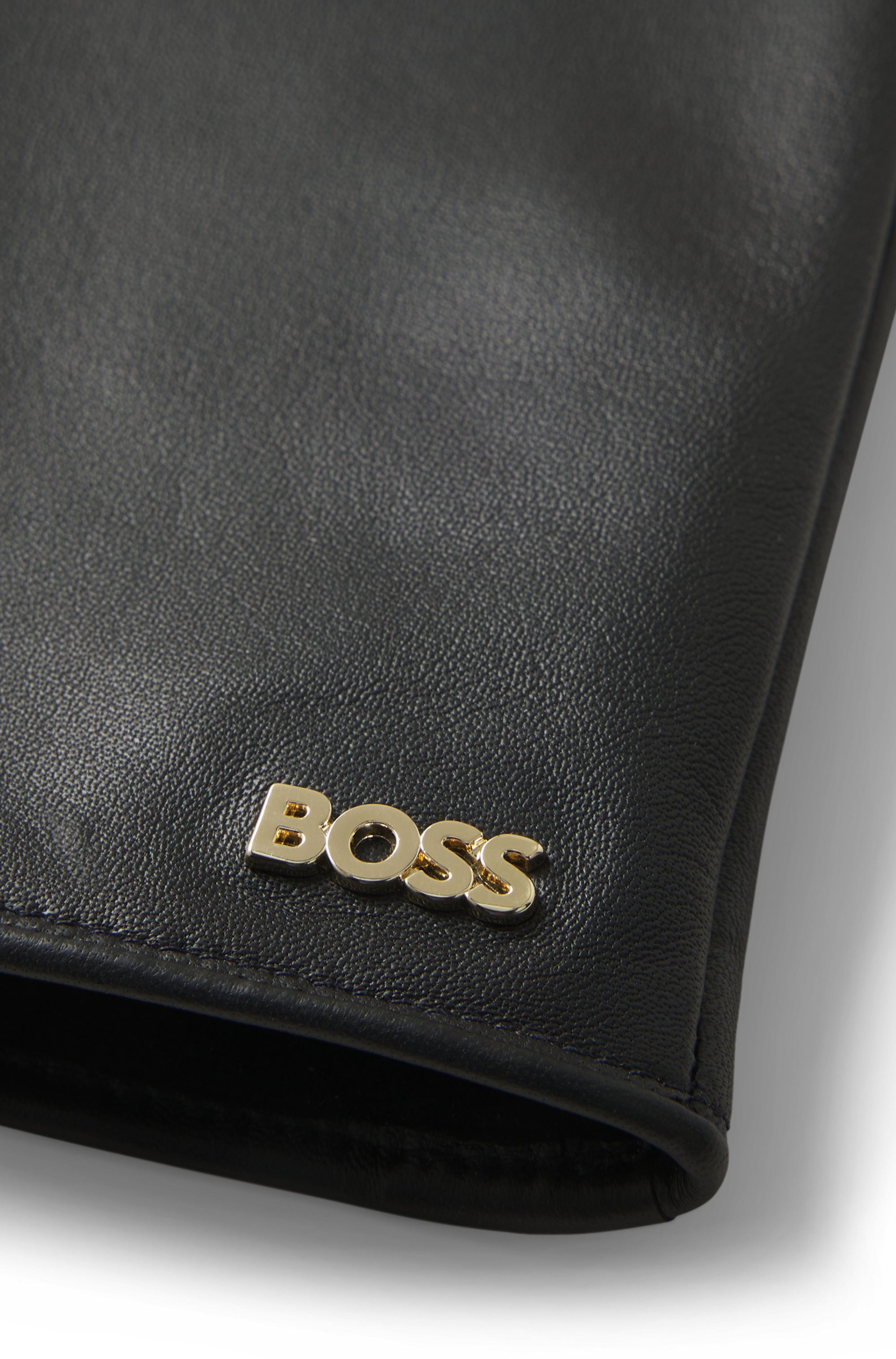 BOSS Lederhandschuhe Gueen ME mit Touch Tech Fingertips