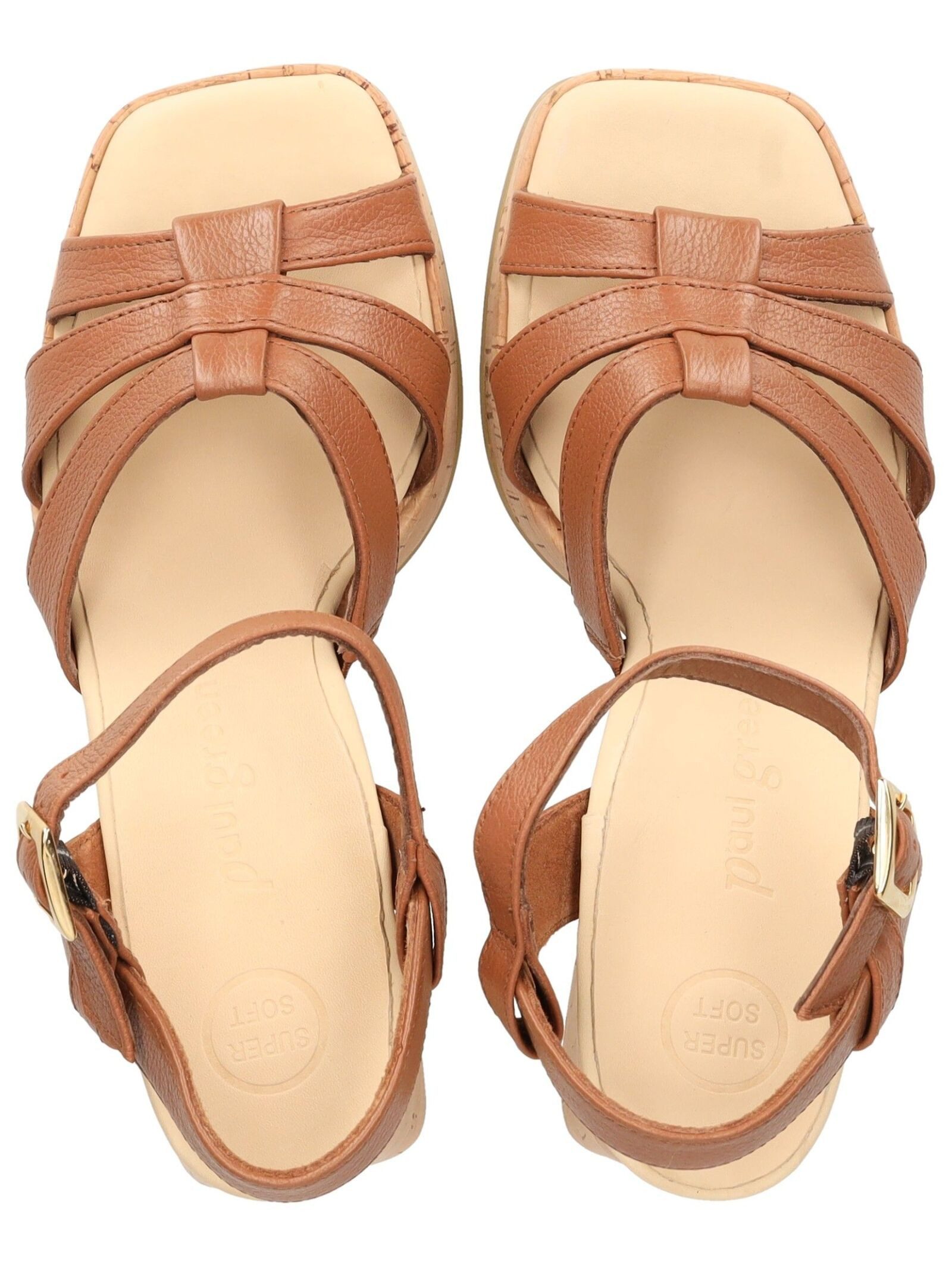 Paul Green Paul Green Sandalen Glattleder High-Heel-Sandalette