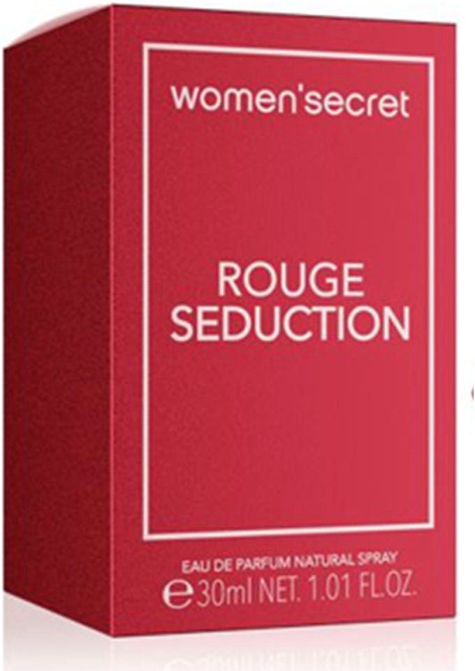 women'secret Eau de Parfum Women Secret - Rouge Seduction EdP 30ml (80% Alc), mit starkem Charakter