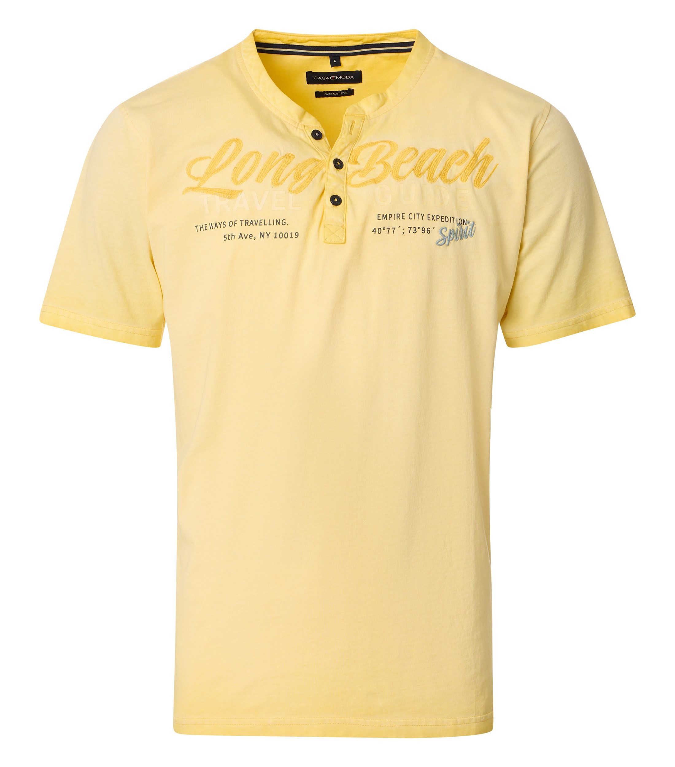 casamoda Henleyshirt CASAMODA Henley uni