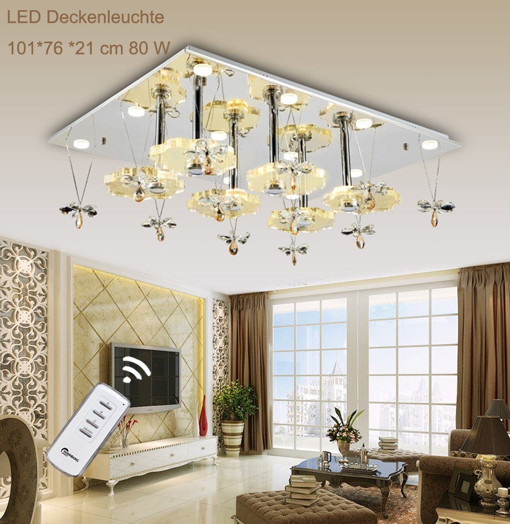 Euroton LED Deckenleuchte LED Kristalleuchten klare günstig online kaufen