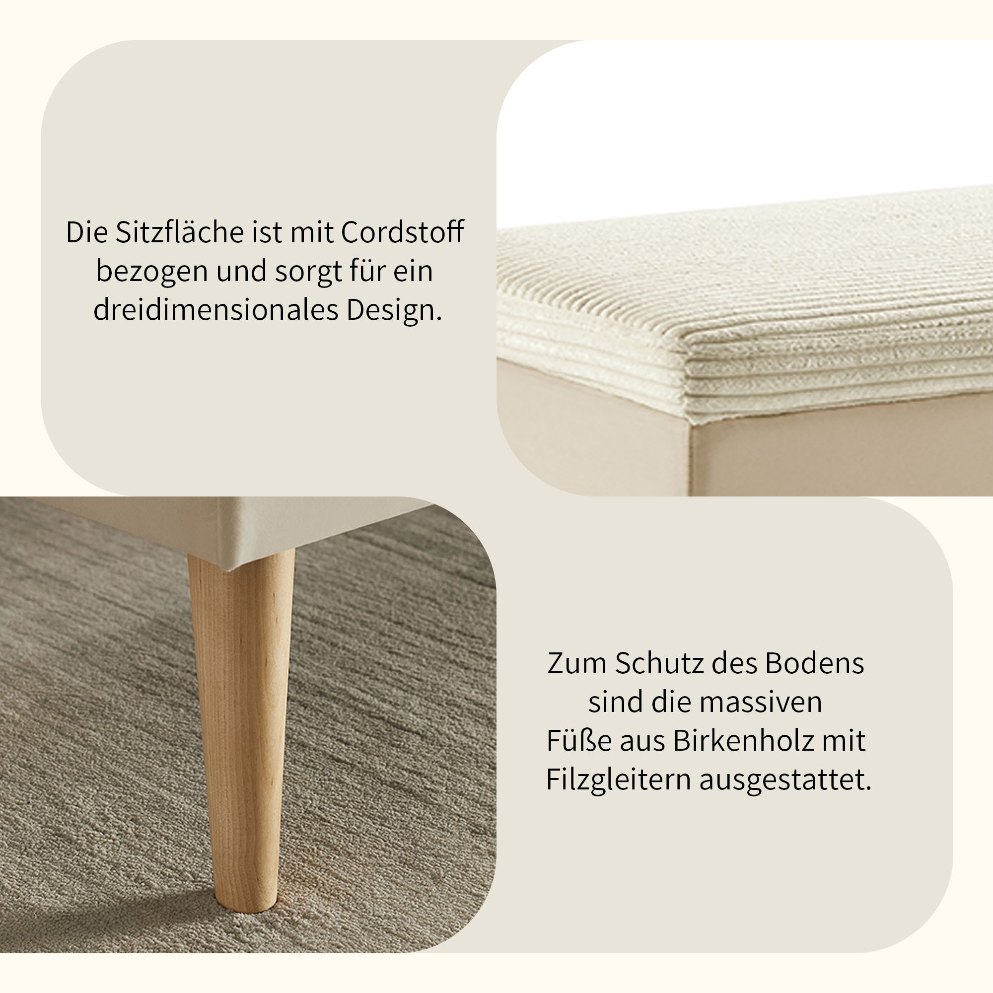 Home affaire Bettbank Armandine mit Stauraum, wahlweise in den Breiten 120cm, 140cm oder 180cm erhältlich – Bild 5 von 5