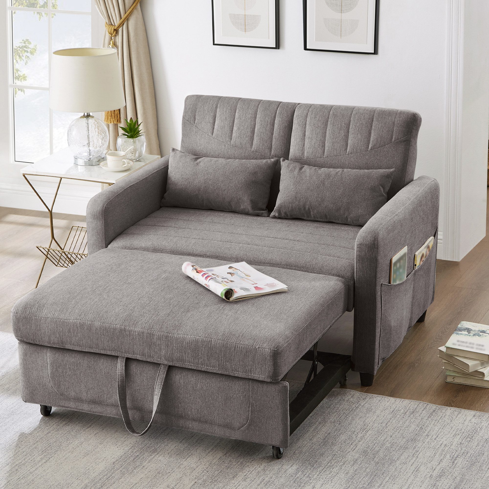 Ulife Schlafsofa mit ausziehbarem Sofabett und günstig online kaufen