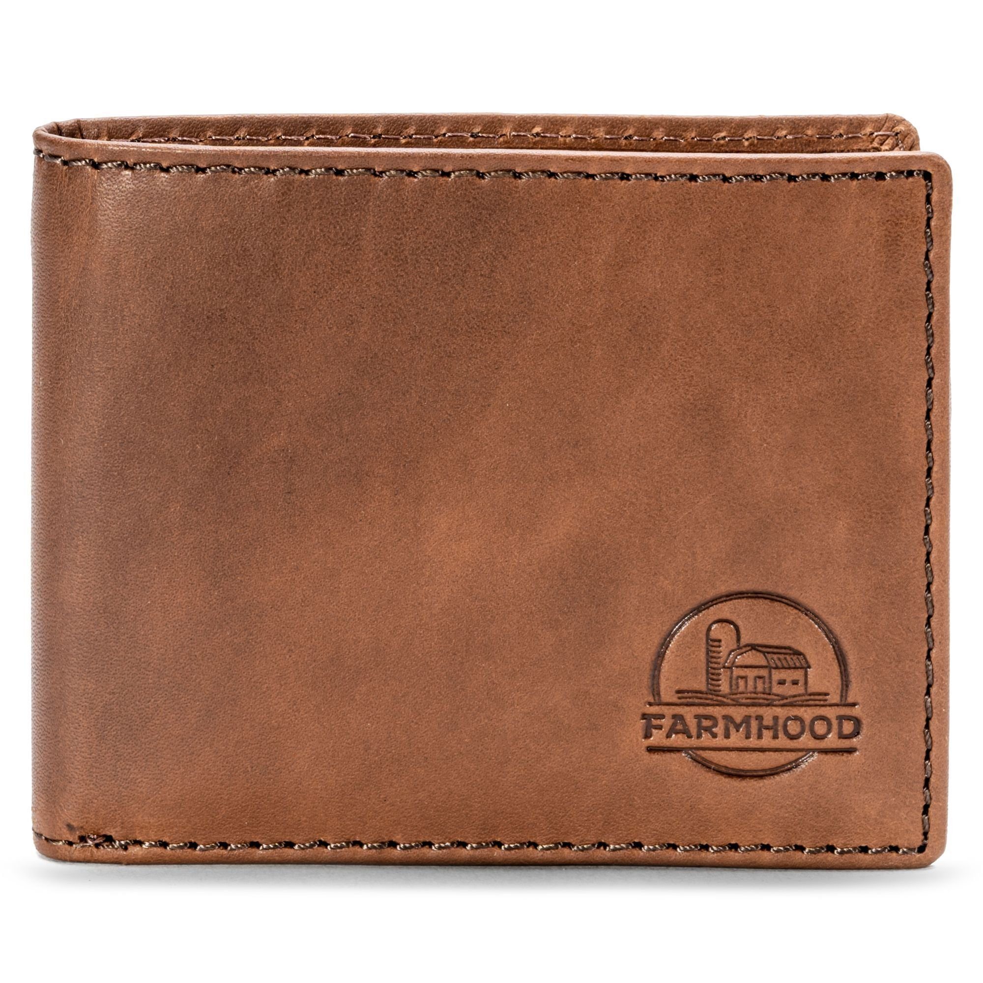 Farmhood Geldbörse Nashville, Leder brown