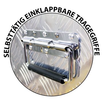 Trucky Anhänger-Deichselbox Truckbox Box Werkzeugkiste Anhängerbox Aluminium Deichselbox D040