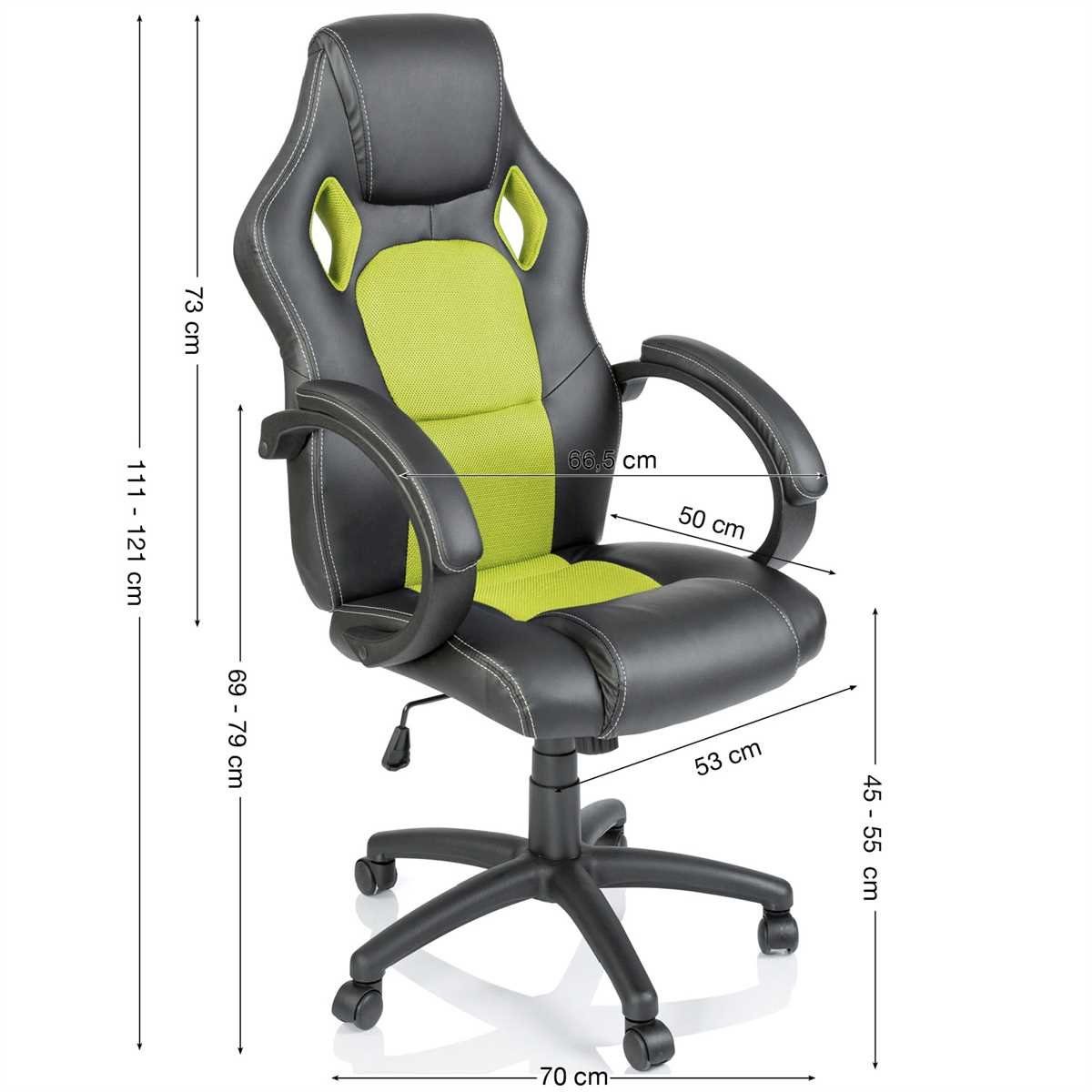 TRESKO Drehstuhl Racing Chefsessel Bürostuhl, Schreibtischstuhl, günstig online kaufen
