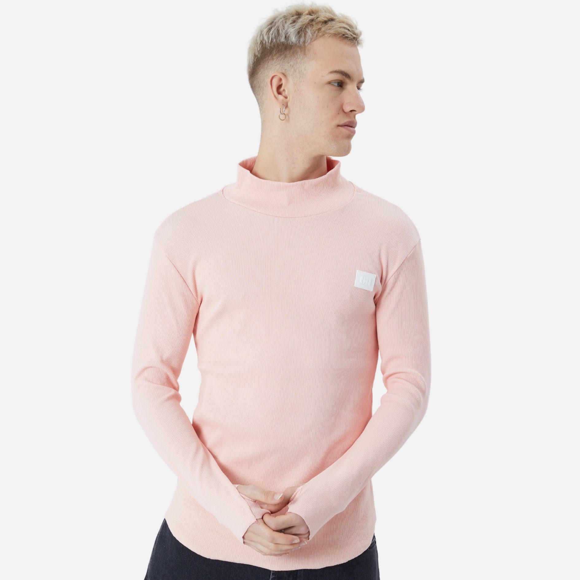 Regular Rundhals Casuals Rosa Pullover Fit Herren COFI Sweatshirt Sweatshirt