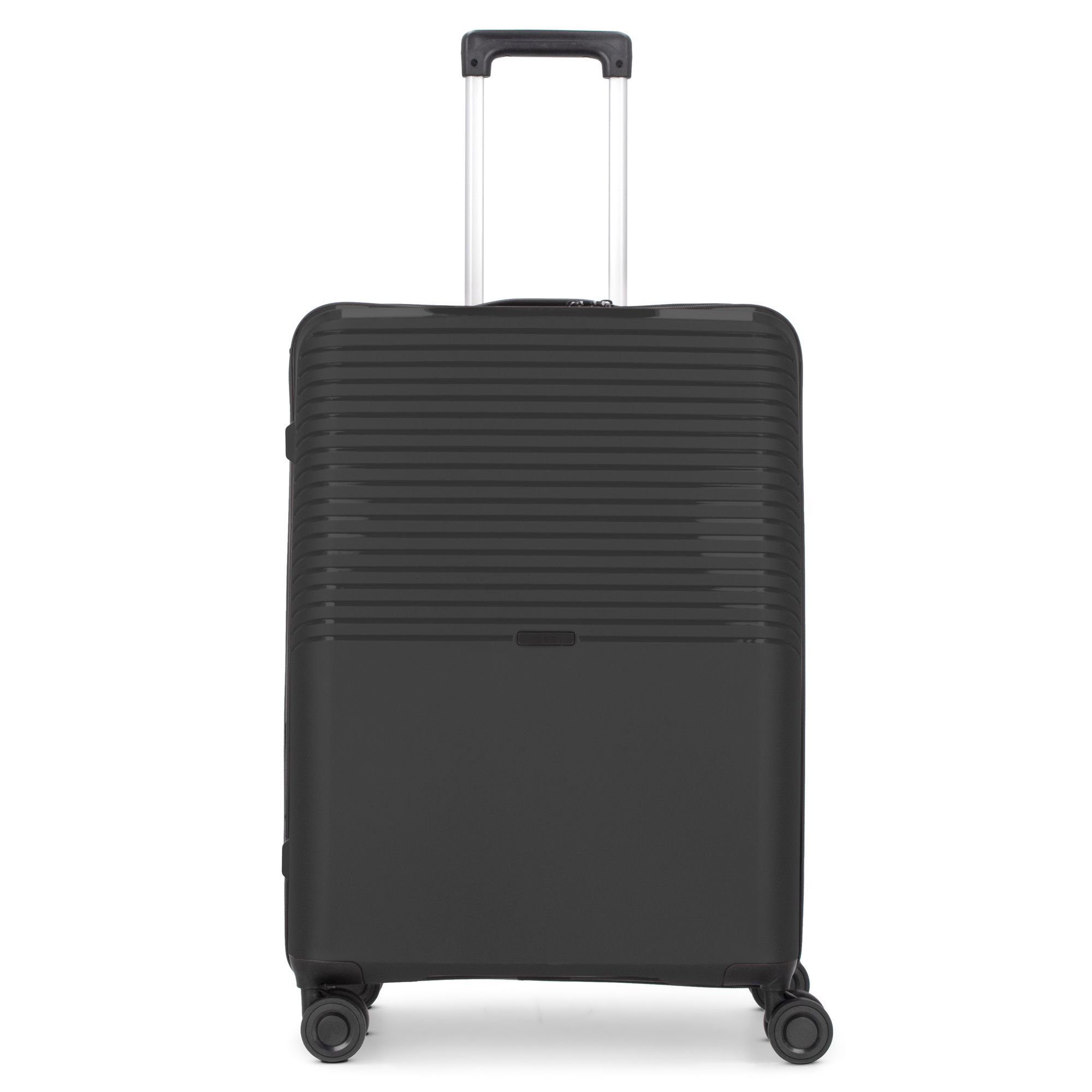 D&N Hartschalen-Trolley Travel Line 4000, 4 Rollen, Polypropylen