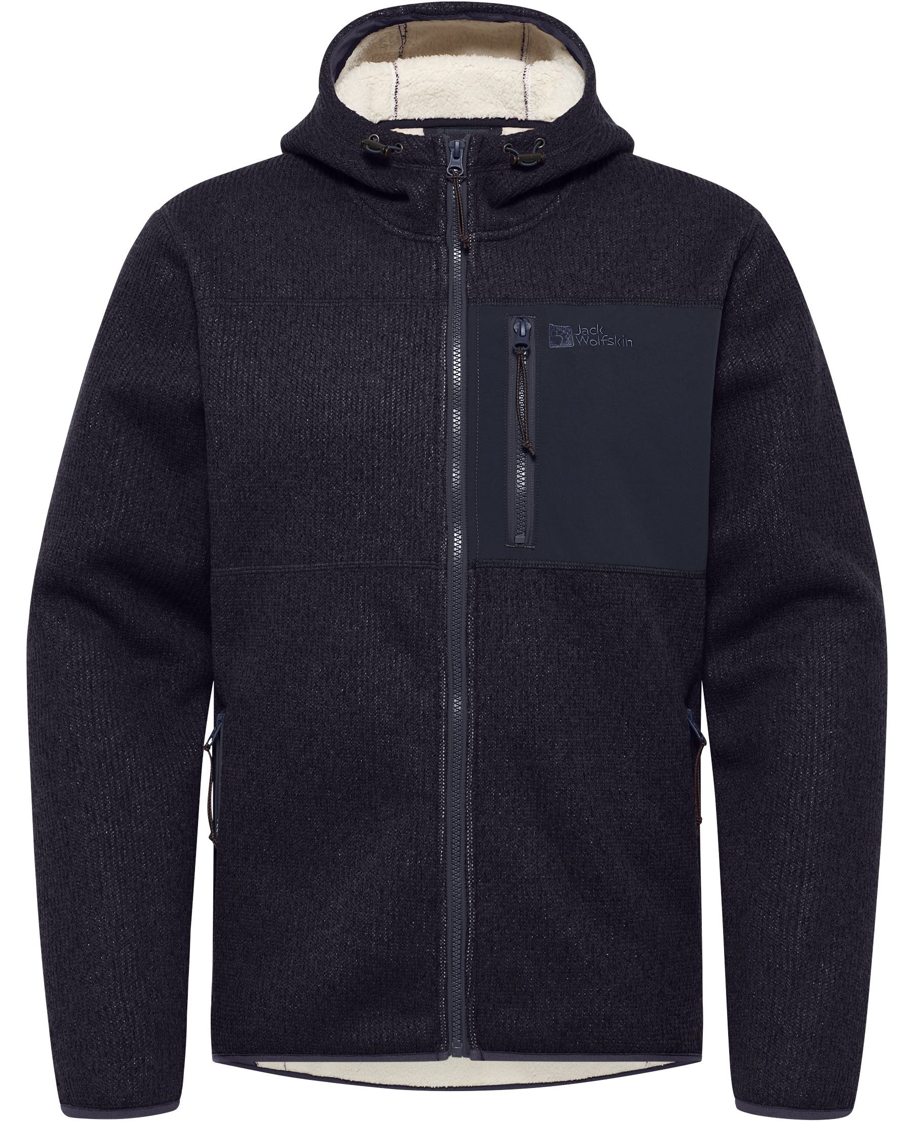 Strickfleecejacke KAMINFEUER