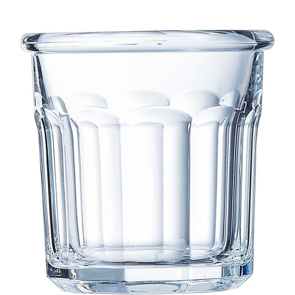 Arcoroc Tumbler-Glas Eskale, Glas gehärtet, Tumbler Trinkglas 180ml Glas gehärtet transparent 6 Stück