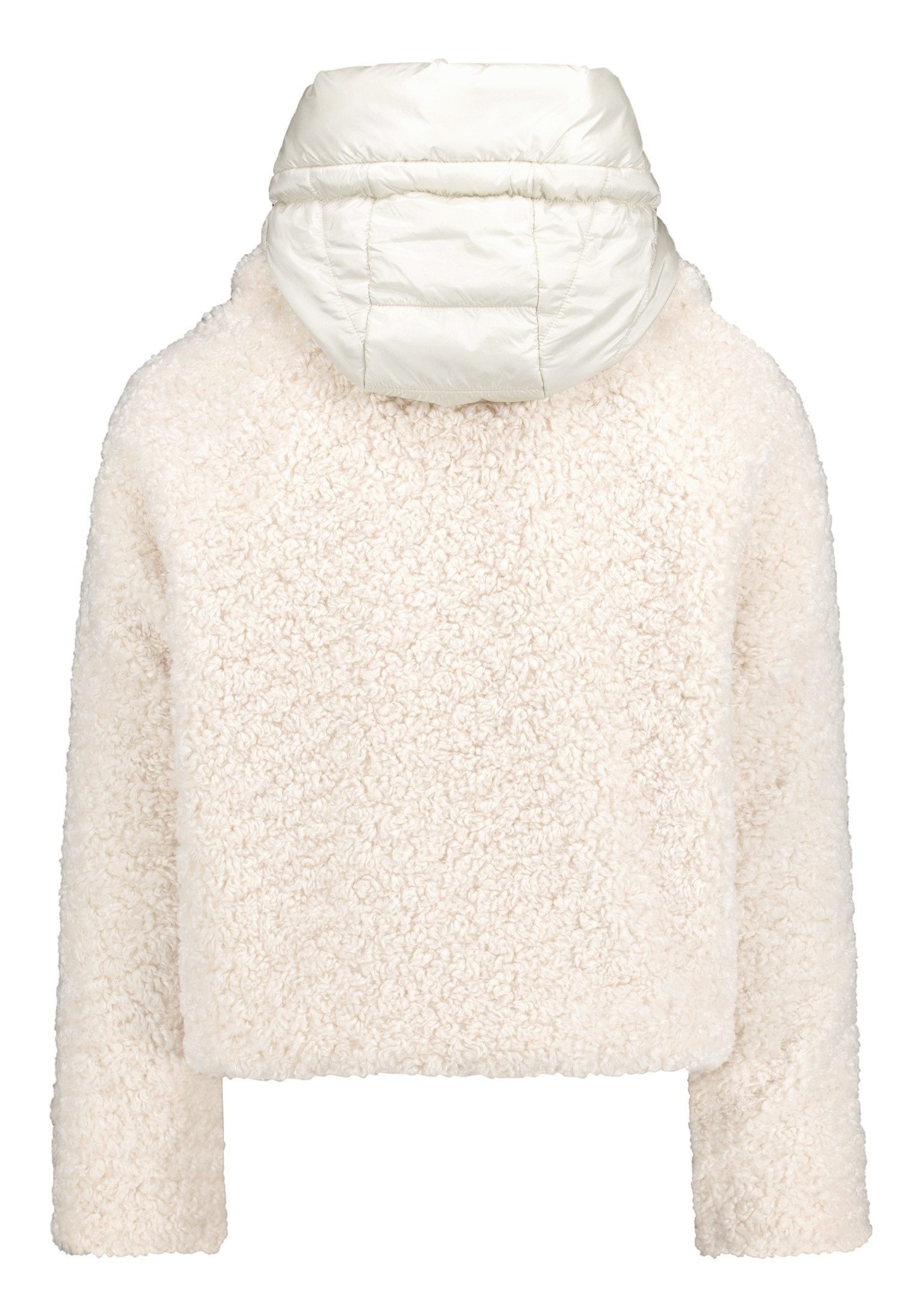 Amber & June Plüschjacke Damen mit abnehmbarem Westenteil