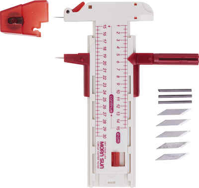 VBS Papierschneidegerät Kreisschneider bis 30 cm, für Papier