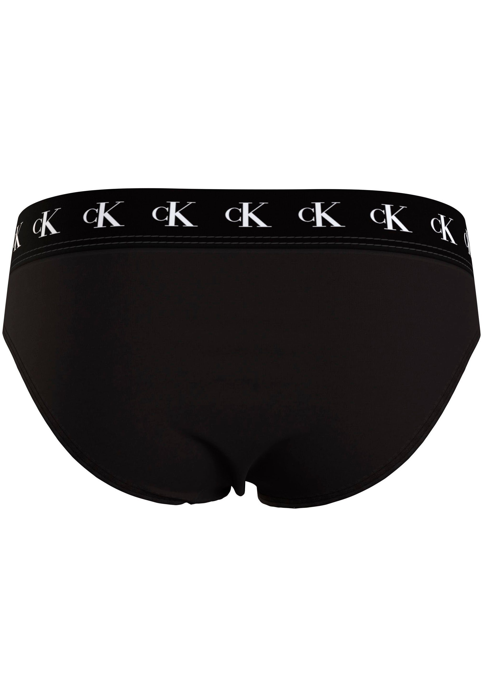 Calvin Klein Underwear Bikinislip 3PK am 3er-Pack) Markenlabel 3-St., mit Bund BIKINI (Packung