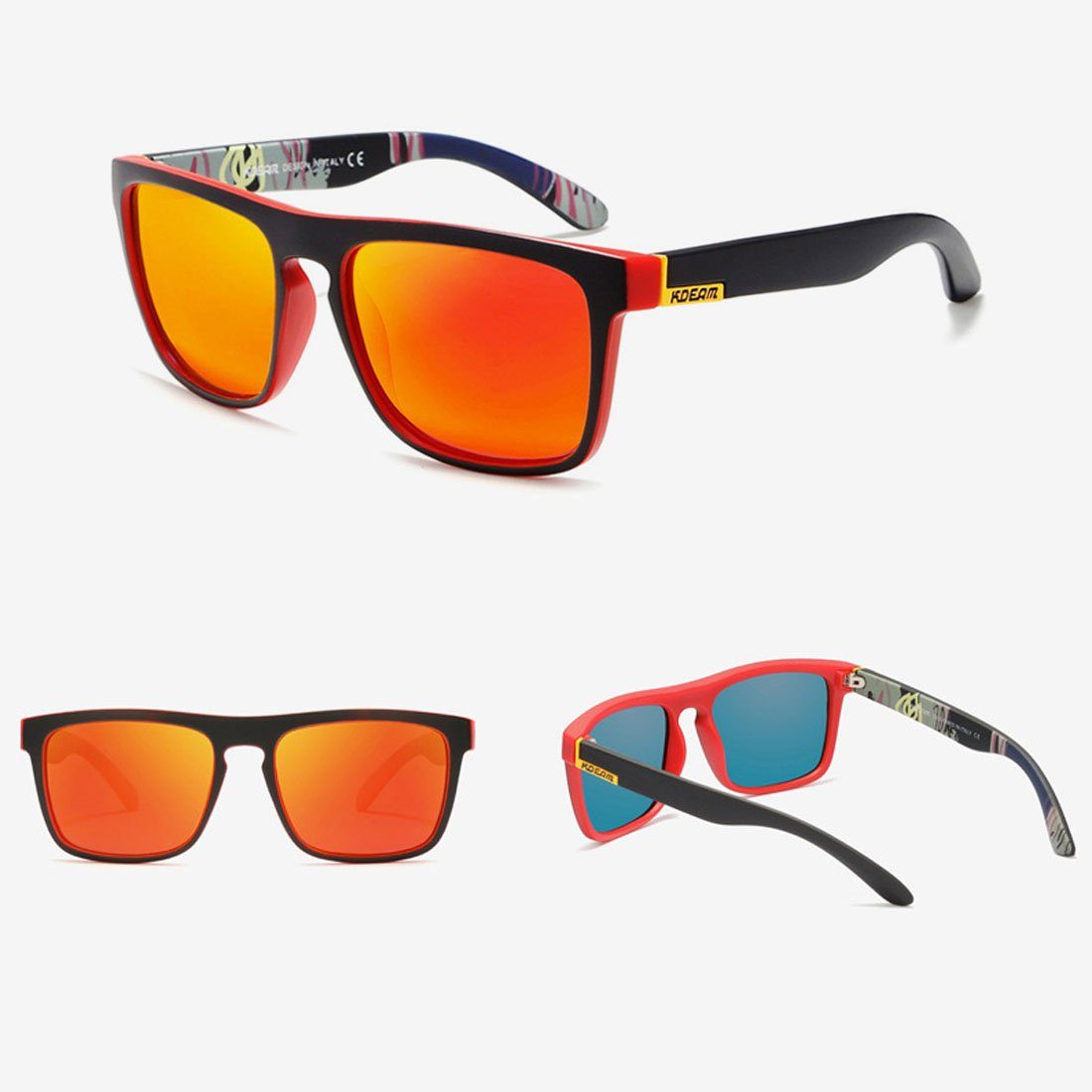 DÖRÖY Sonnenbrille Polarisierende Sonnenbrillen und Männer für Frauen, C Sonnenbrillen