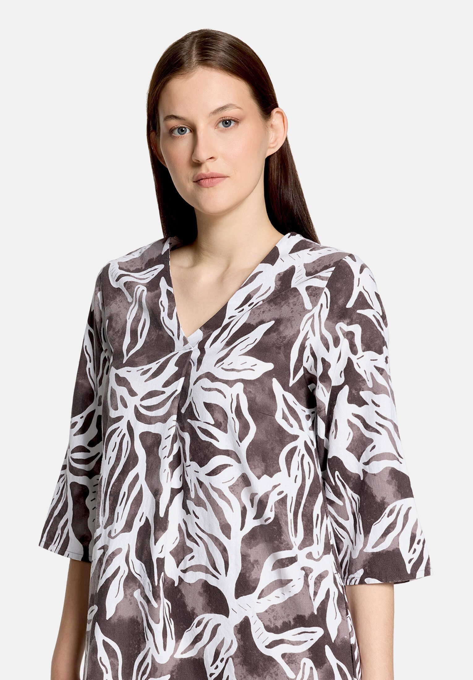 Cartoon Sommerkleid Damen mit Muster