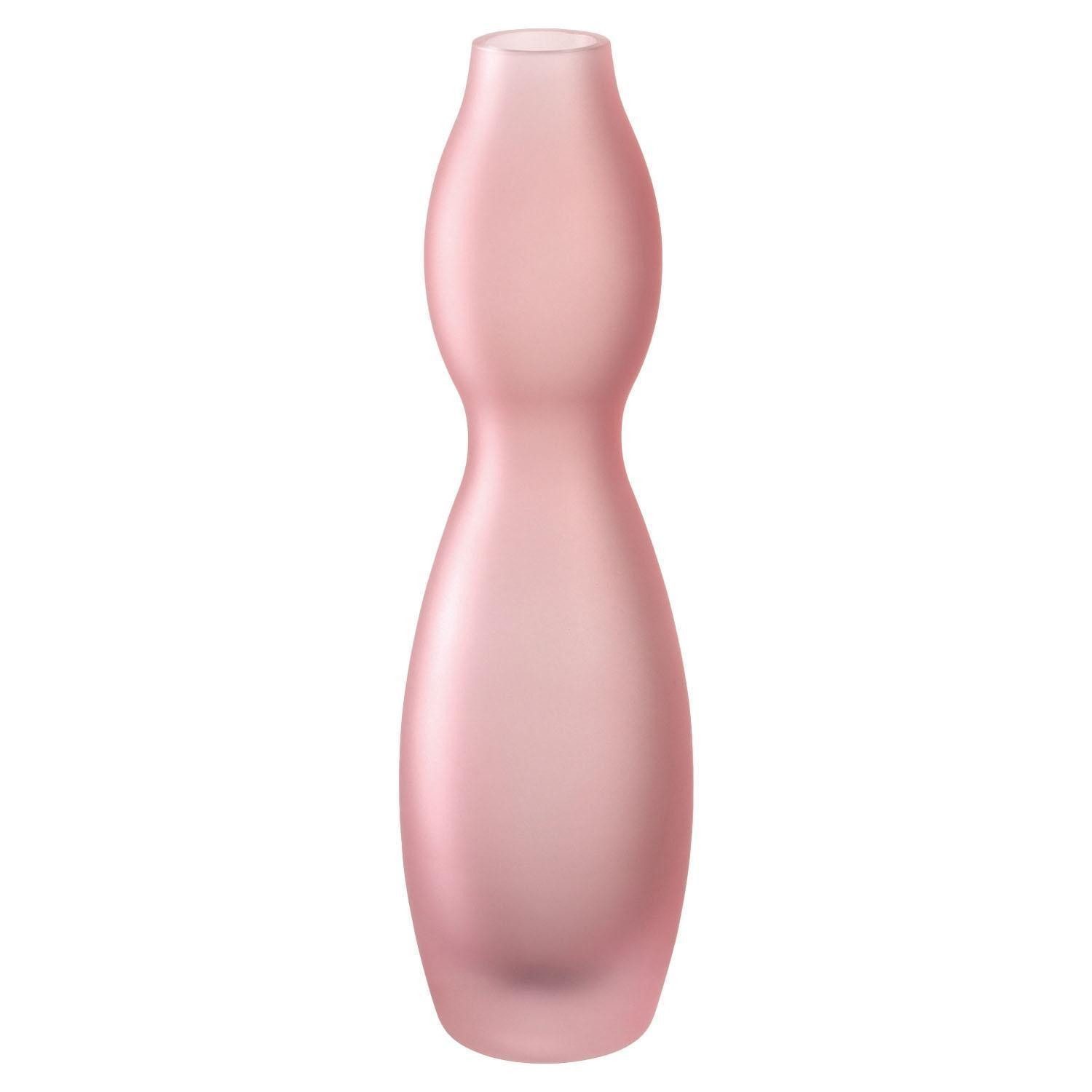 LEONARDO Dekovase VIVACE, Vase, Rosa, Glas, H 25 cm (1 St), aus Glas