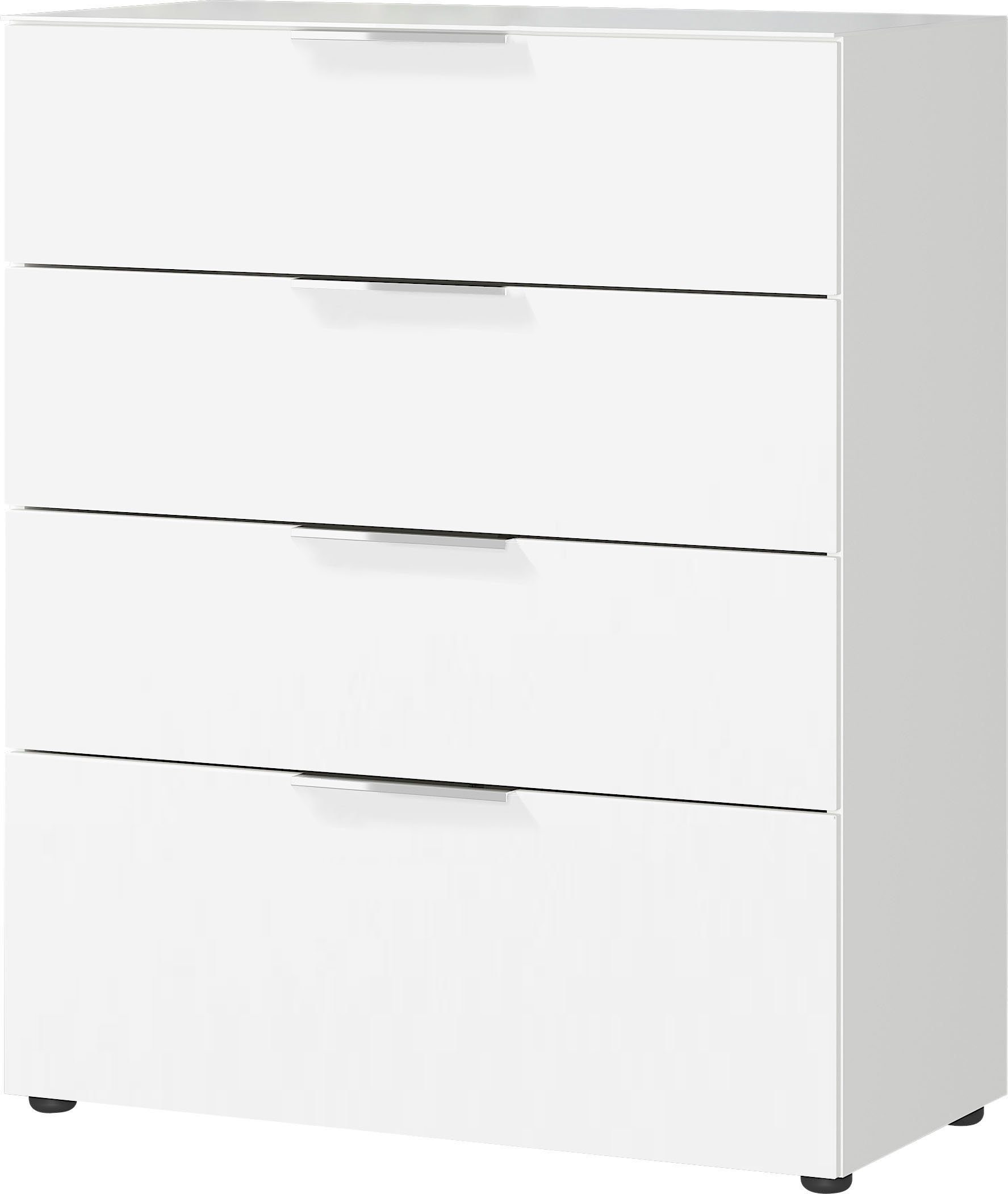 GERMANIA Kombikommode Oakland mit Glasauflagen, Breite 83 cm, mit Schubladen, in vers. Varianten – Bild 4 von 5