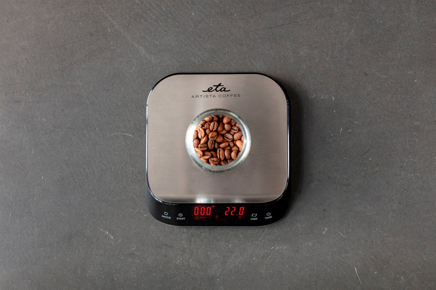 Küchenwaage ETA877790000, 0,1g eta digitale Coffee, Küchenwaage Arista genaue (1-tlg),