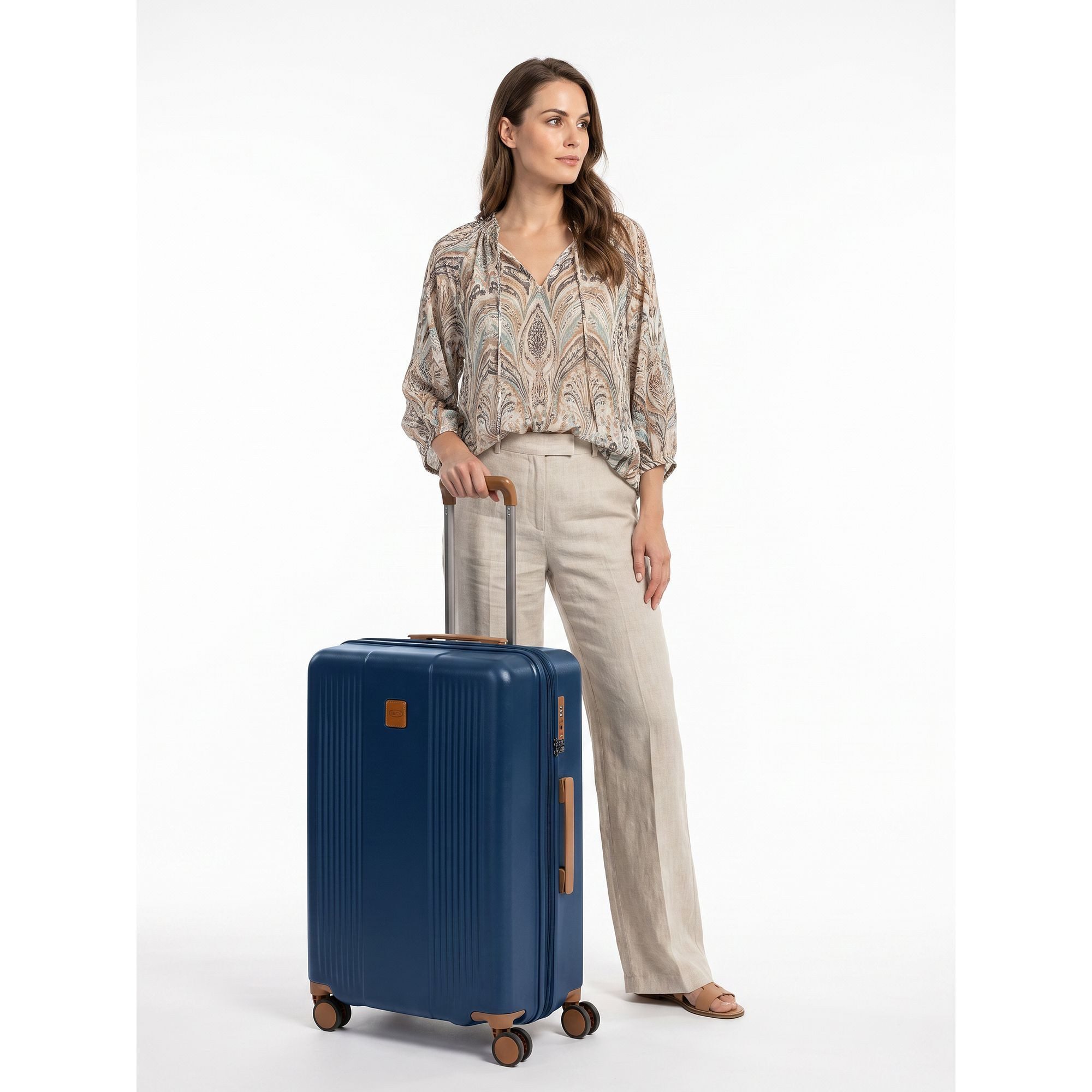 Bric's Hartschalen-Trolley Ferrara, 4 Rollen, Polycarbonat