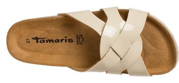 Tamaris Pantolette, Sommerschuh, Schlappen mit eleganter Bandage