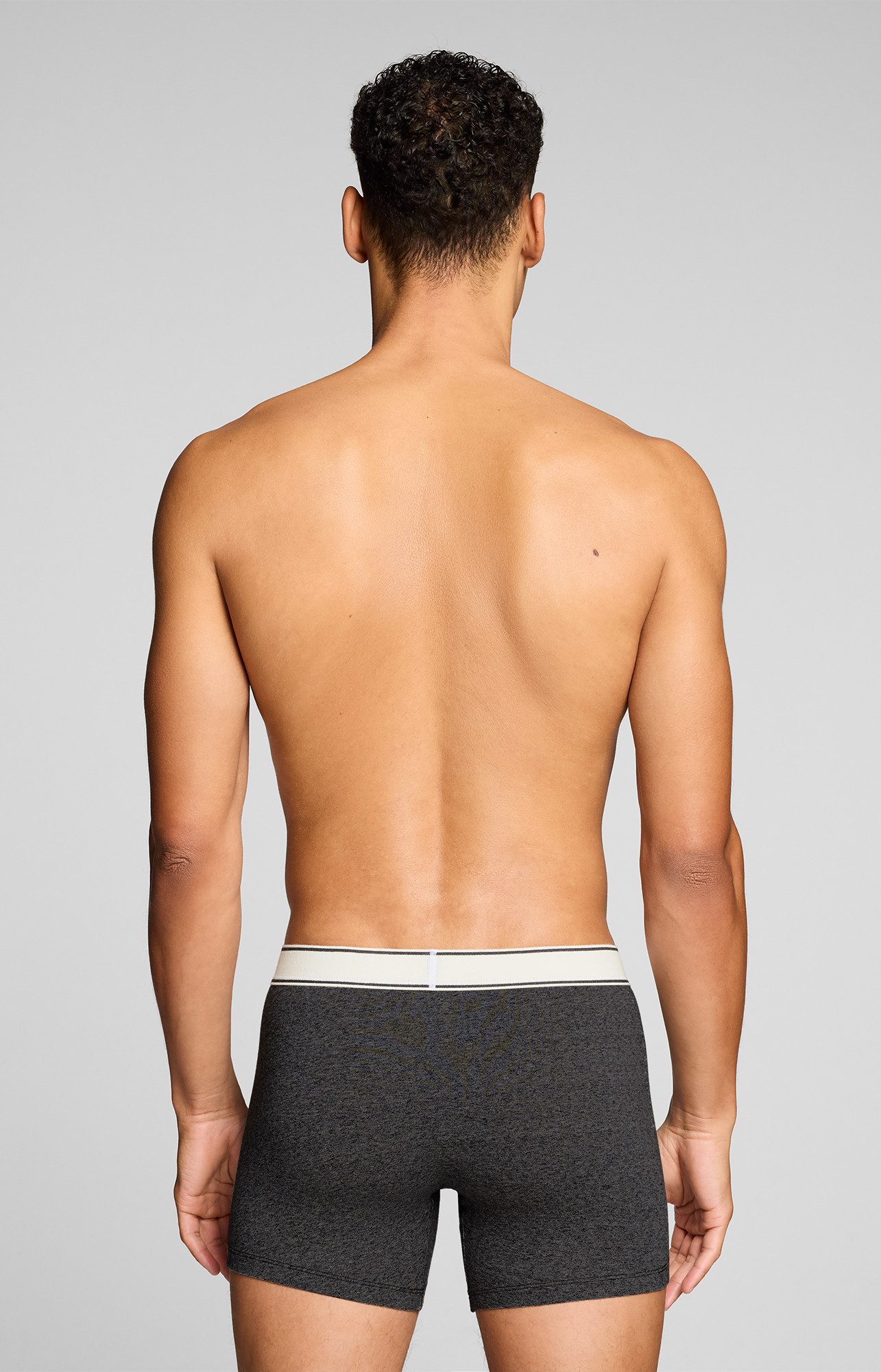 Levi's® Boxer LEVIS MEN VNTG HTR BOXER BRIEF 2P (2er Pack) ohne Eingriff, uni, meliert, Logo-Bund, elastisch – Bild 5 von 5