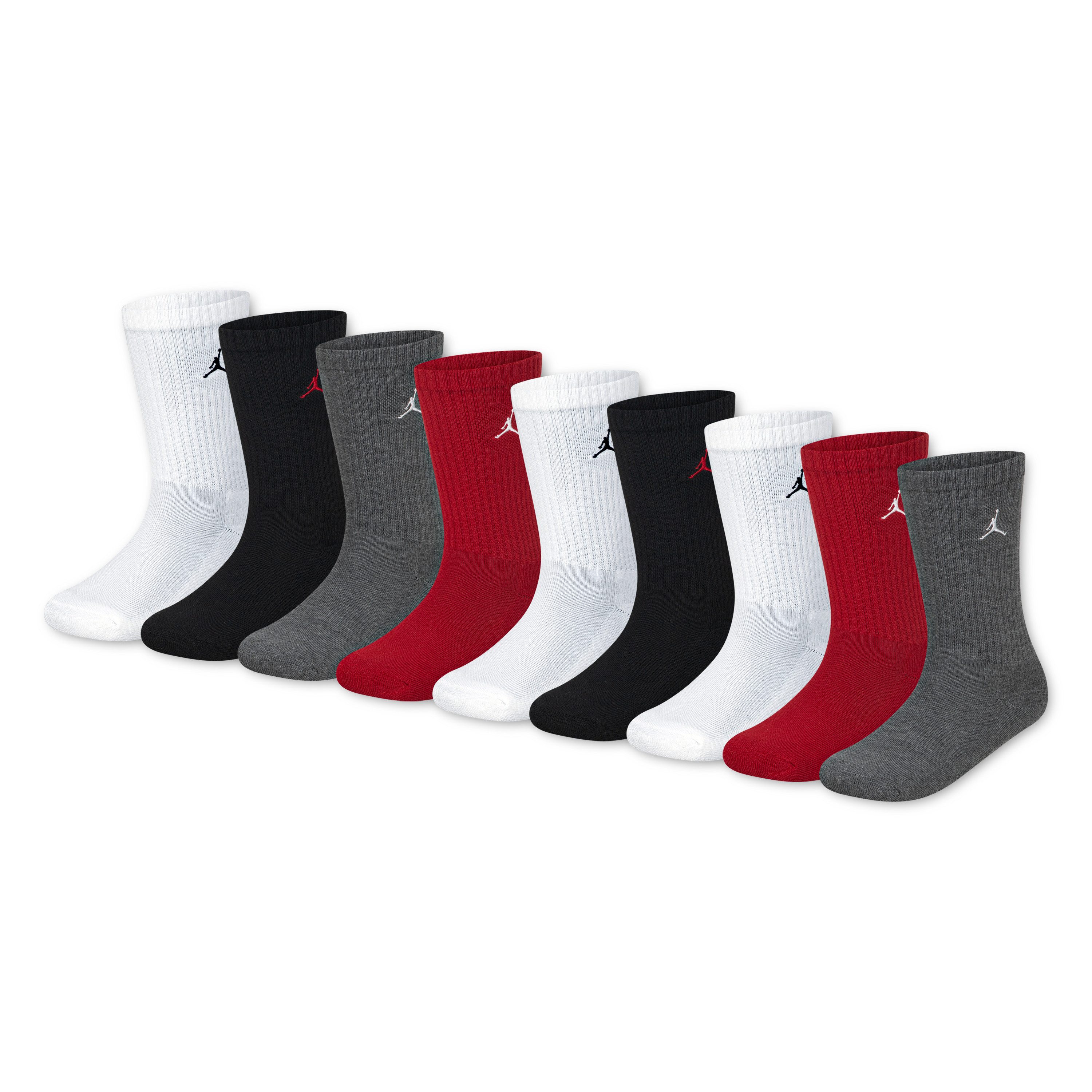 Jordan Socken JHN JDN HOLIDAY 9PK CREW GIFT (9-Paar) 9er-Pack, für sportive Aktivitäten, zum Verschenken geeignet
